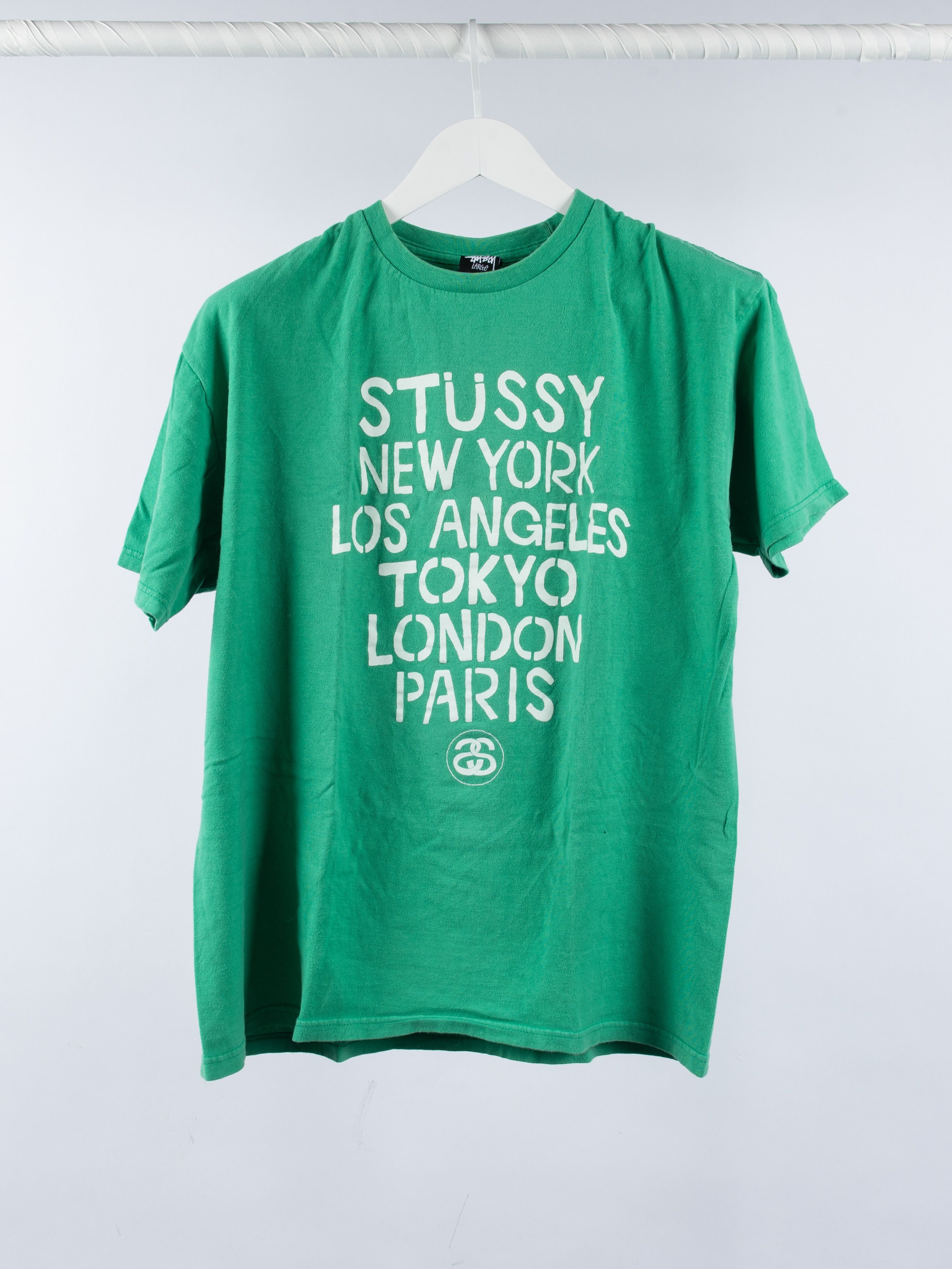 Stussy Stussy Angel T-Shirt - Green | Grailed