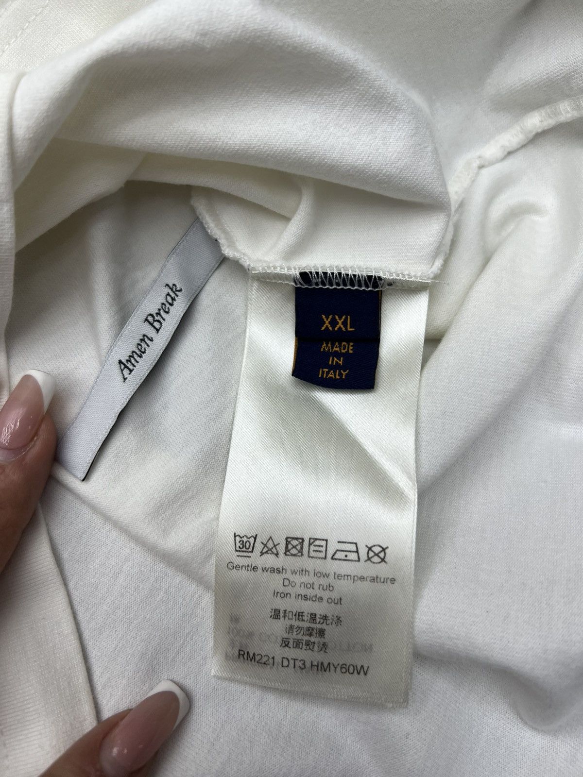 Louis Vuitton Louis Vuitton Graffti White Tee Size US XXL / EU 58 / 5 - 8 Thumbnail