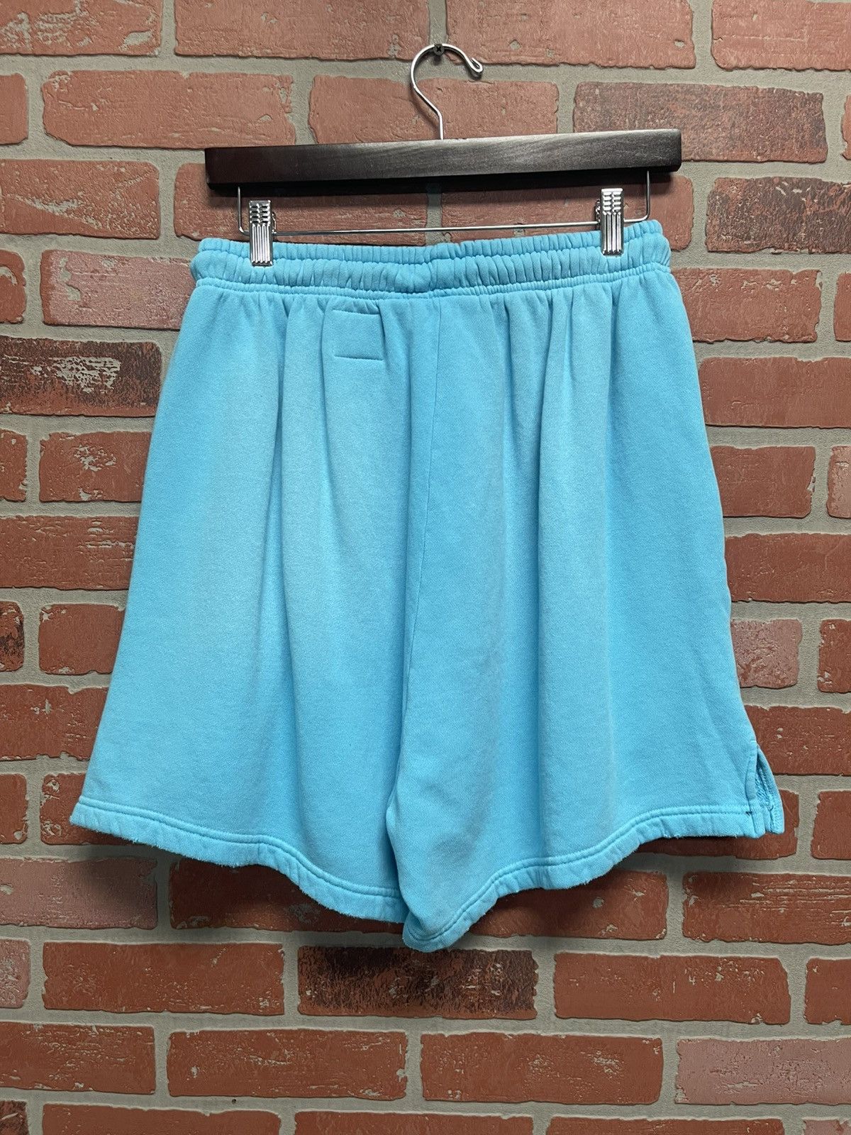 HELLSTAR Size M - Hellstar Studio Shorts Blue Flame Brand New! Size US 32 / EU 48 - 4 Thumbnail