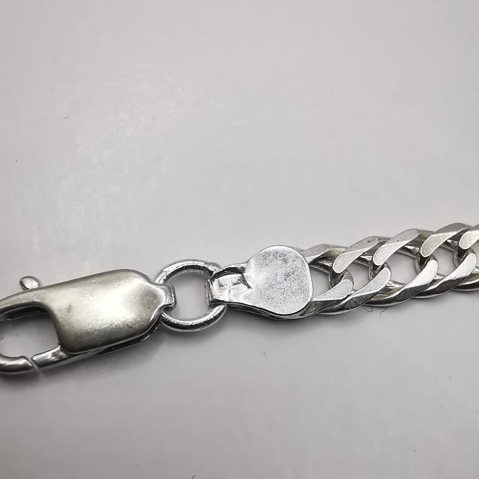 Sterling Silver Vintage Jewelry Chain, 925 Sterling Silver, Signed 15,63g Size ONE SIZE - 7 Thumbnail