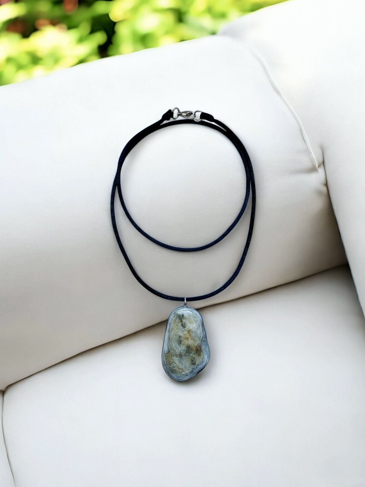 Other Necklace with Natural Stone "Reflection" Size ONE SIZE - 1 Thumbnail
