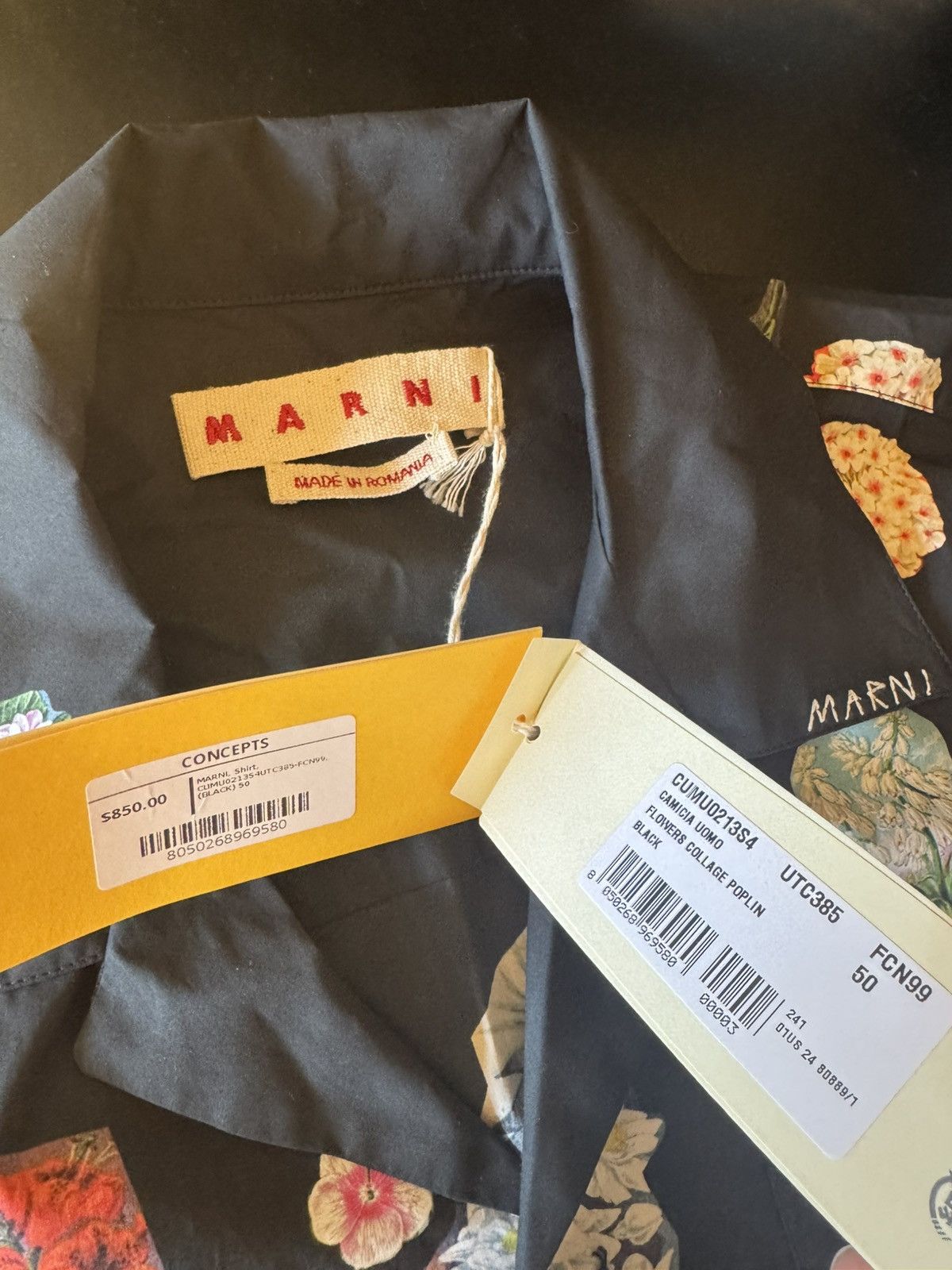Marni Marni Floral Print Short sleeve Size US M / EU 48-50 / 2 - 3 Thumbnail