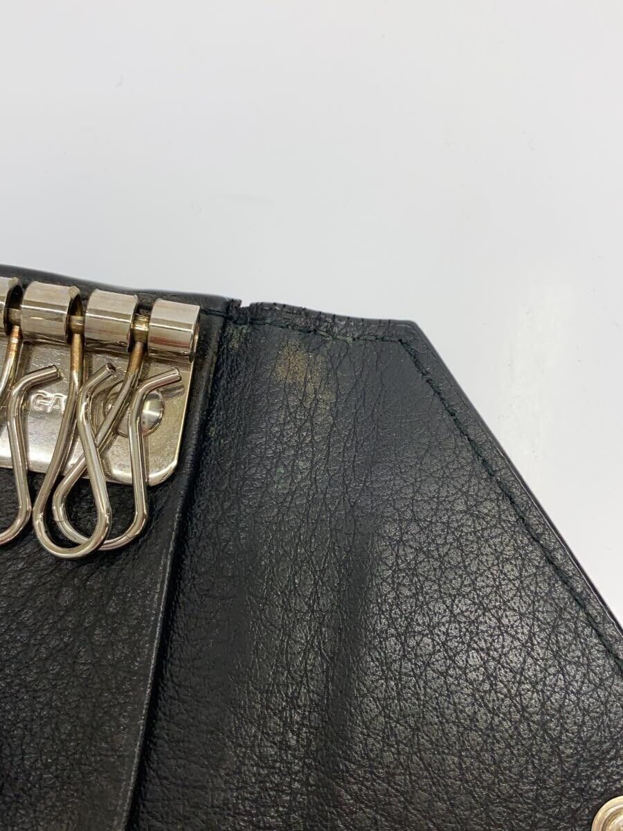 Balenciaga Balenciaga Leather Key Case Black Size ONE SIZE - 5 Thumbnail