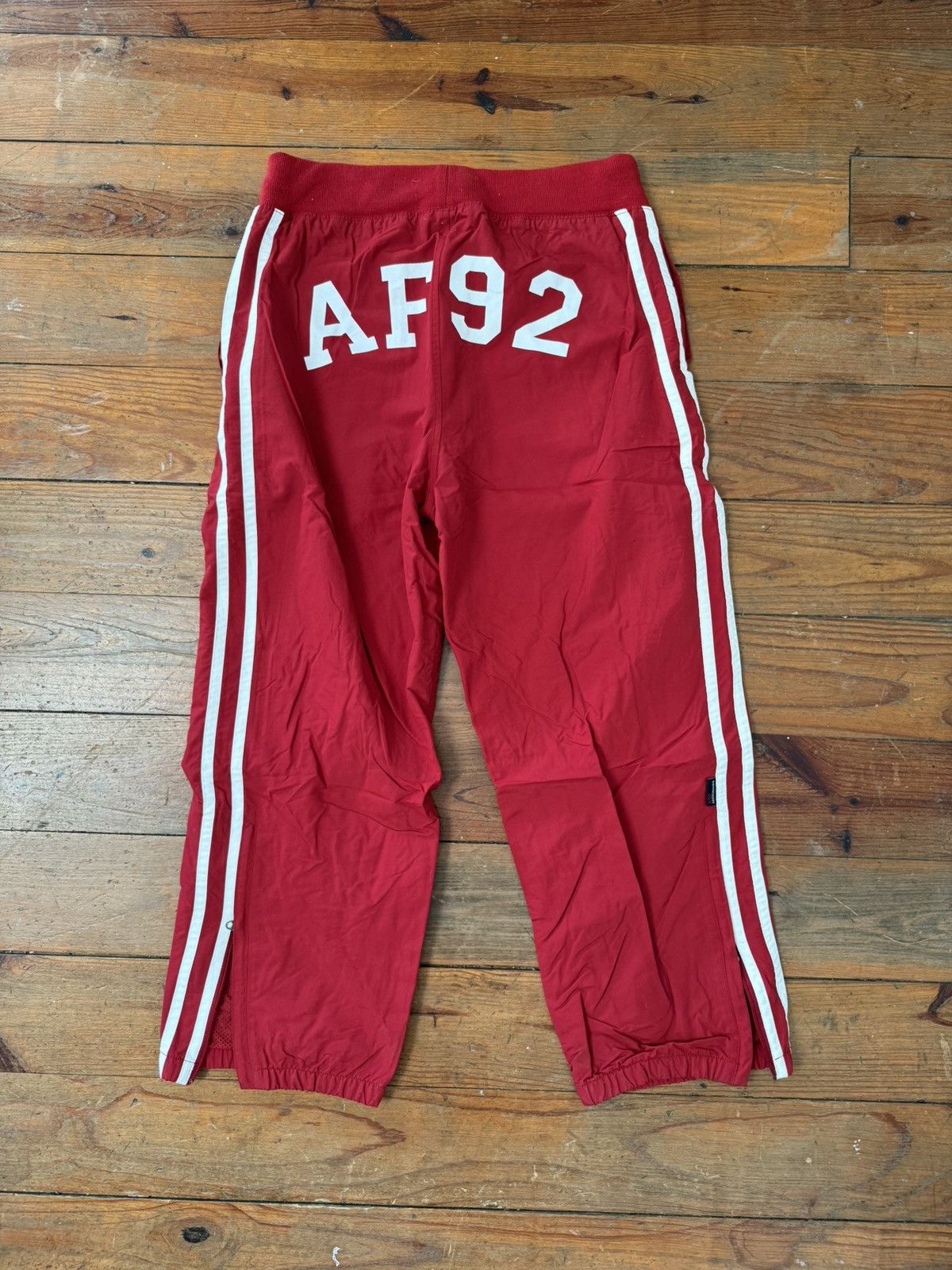 Abercrombie & Fitch VINTAGE ABERCROMBIE & FITCH TRACK PANTS Size US 34 / EU 50 - 1 Thumbnail
