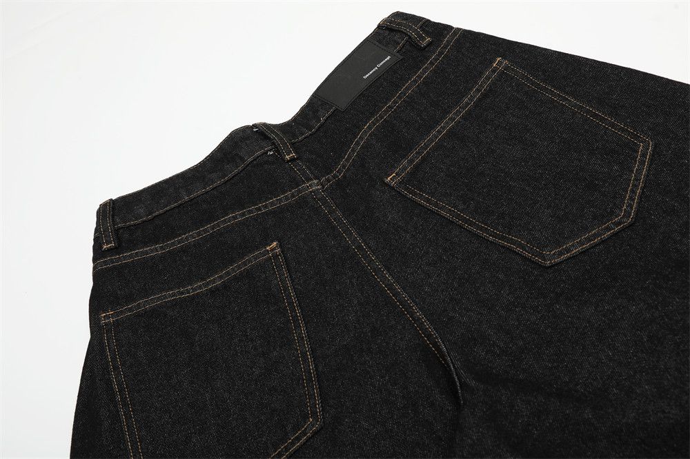 Jean Men's trendy loose wide-leg straight denim shorts Size US 32 / EU 48 - 5 Thumbnail