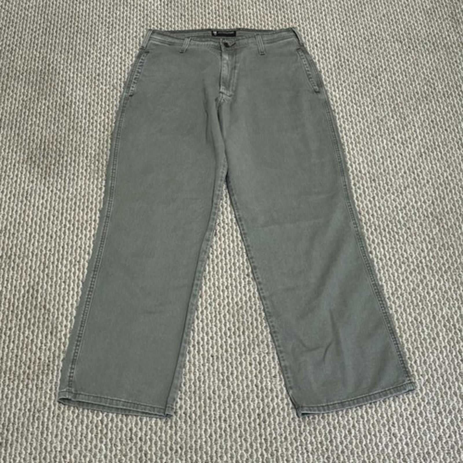 Lauren Ralph Lauren Vintage Ralph Lauren Polo Jeans Mens 30x30 Baggy Green Pants Size US 32 / EU 48 - 1 Thumbnail