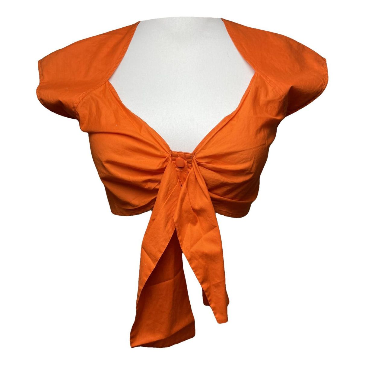 Dior J'adore Orange Cotton Top Size M / US 6-8 / IT 42-44 - 1 Thumbnail