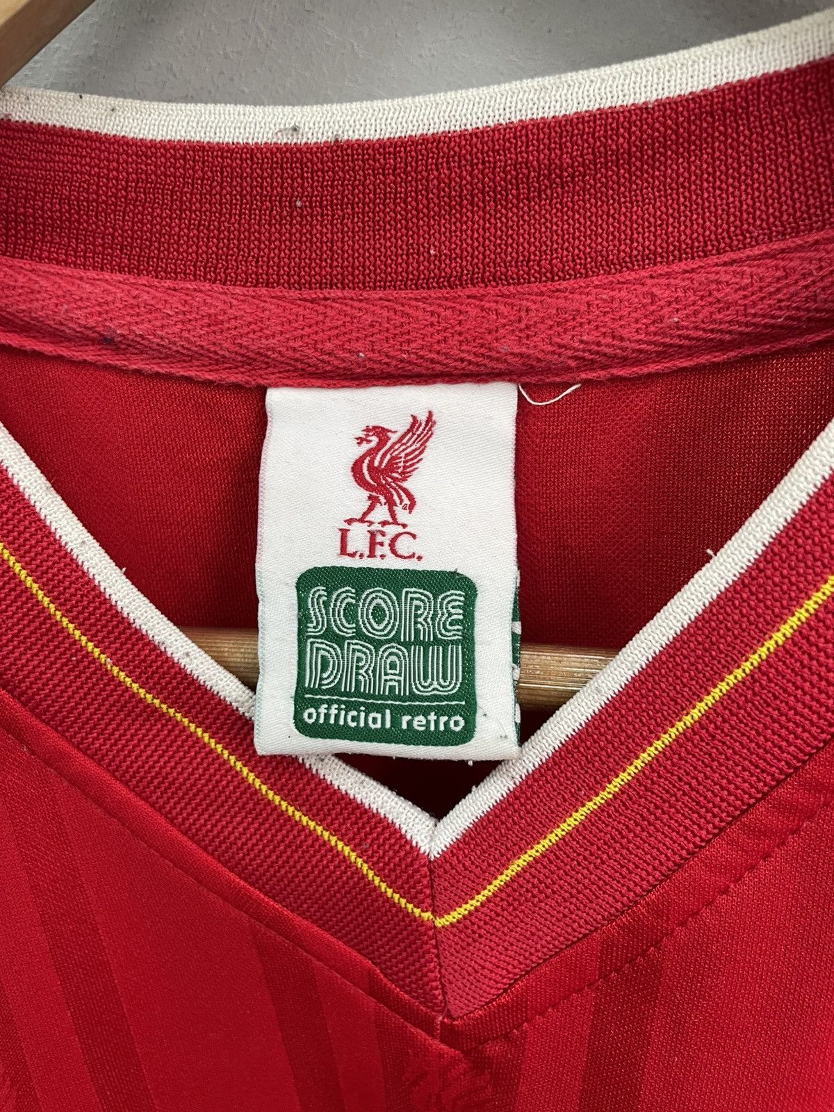 Other Rare 90s Liverpool jersey soccer y2k score draw Size US L / EU 52-54 / 3 - 7 Thumbnail
