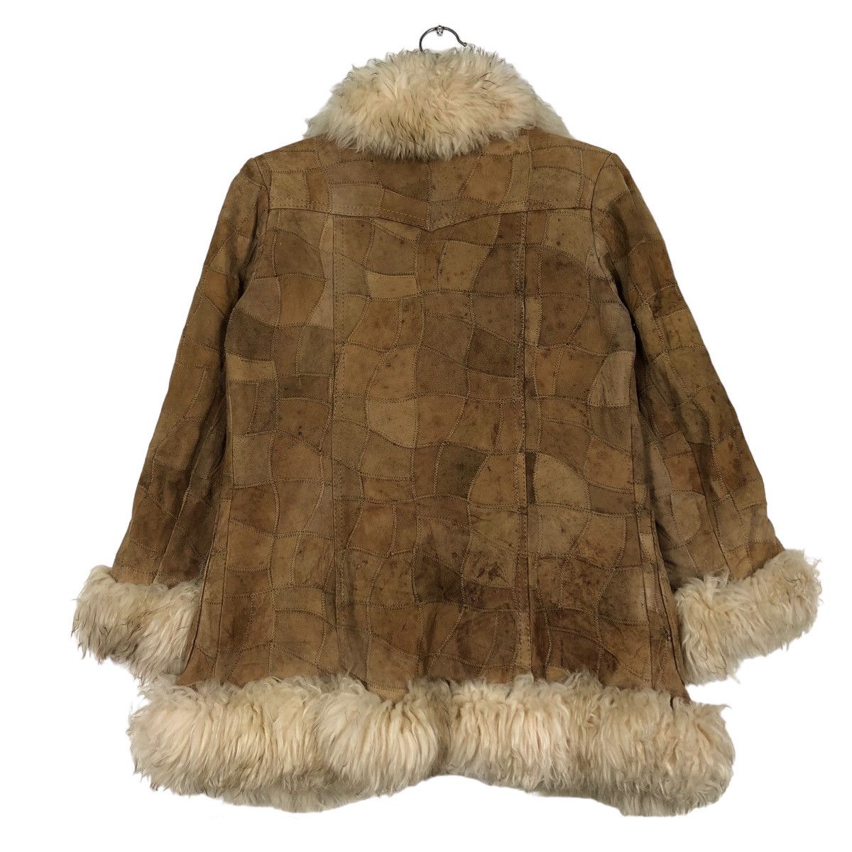 Japanese Brand 🔥Vintage Mink Fur Blanket Shearling Leather Jacket Kapital Size US M / EU 48-50 / 2 - 8 Thumbnail