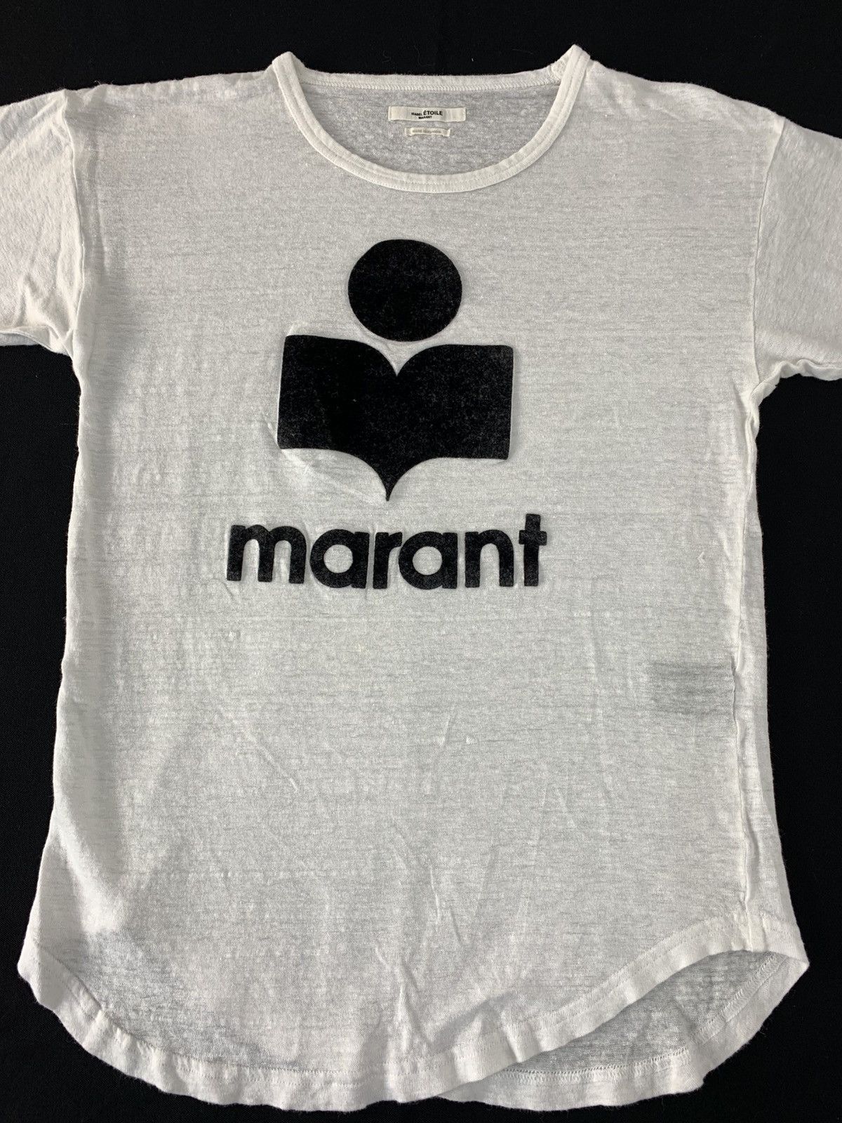 Isabel Marant Etoile Isabel Ètoile Marant Big Logo Spell Out Printed Tee T-shirt Size S / US 4 / IT 40 - 3 Thumbnail