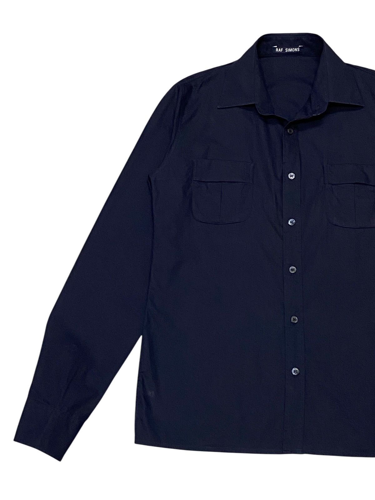 Raf Simons Raf Simons Slim Fit Casual Button Ups Shirt Size US S / EU 44-46 / 1 - 8 Thumbnail