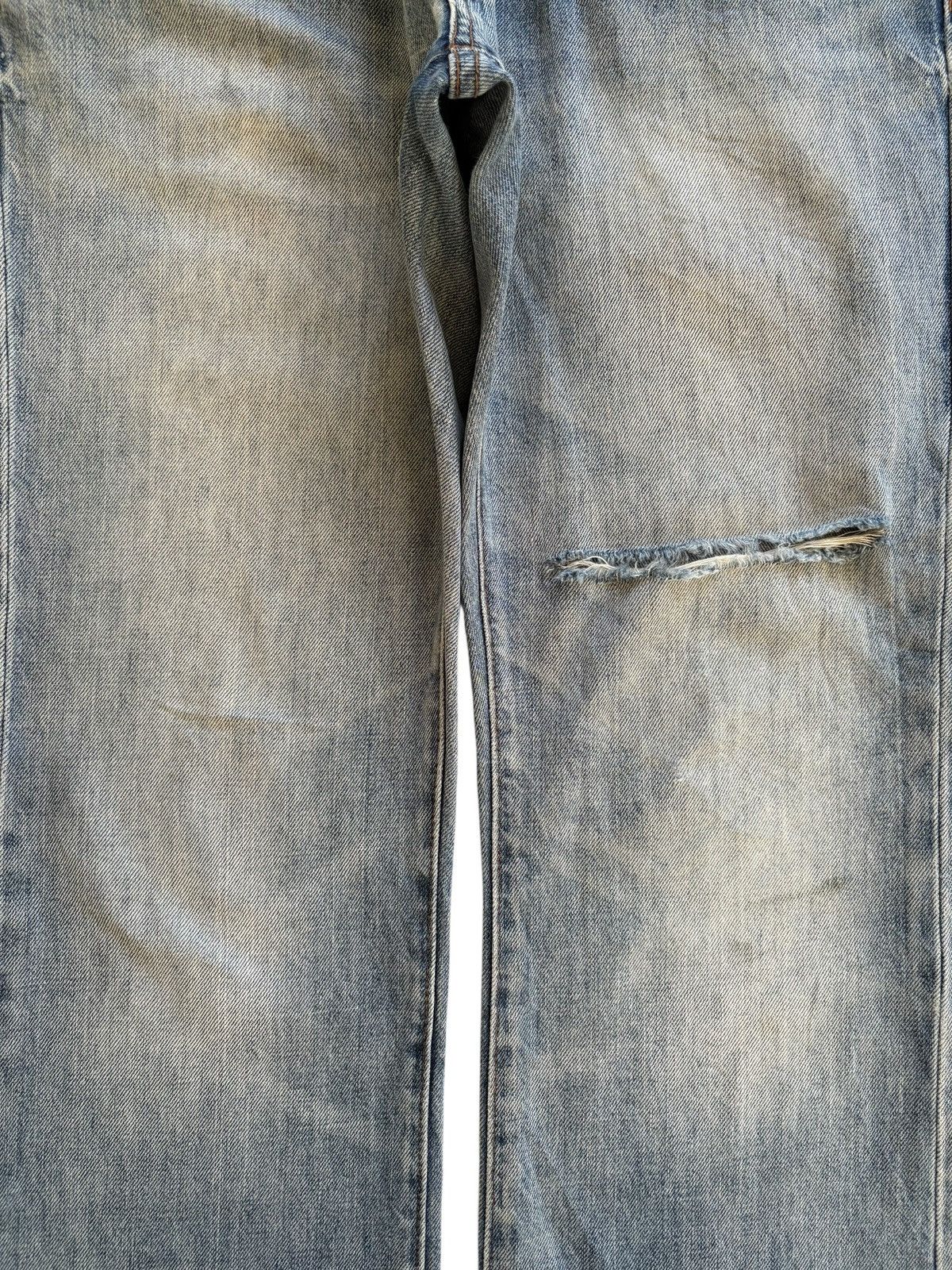 Gap SALES🔥Vintage GAP Mud Wash Distressed Bootcut Flare Jeans Size US 34 / EU 50 - 5 Thumbnail