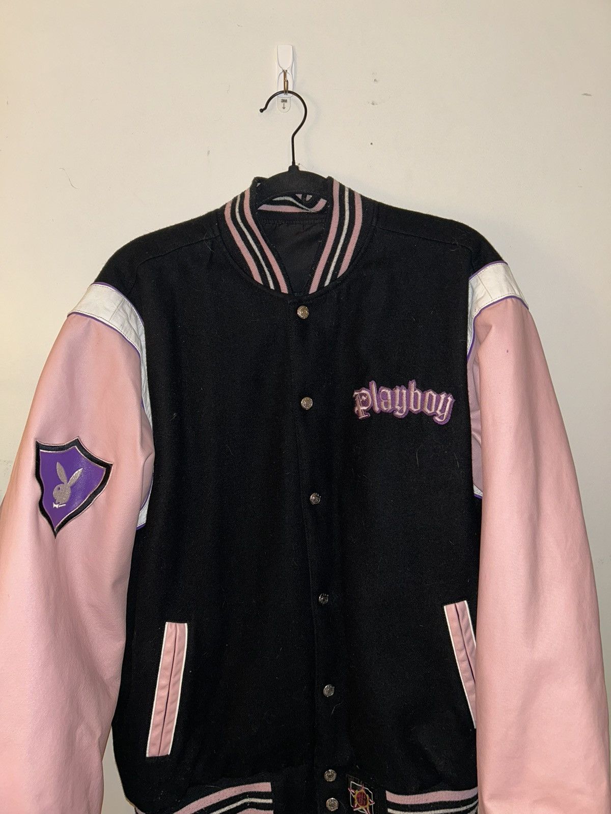 Playboy Vintage Varsity Playboy Bomber Jacket Size US XL / EU 56 / 4 - 1 Thumbnail