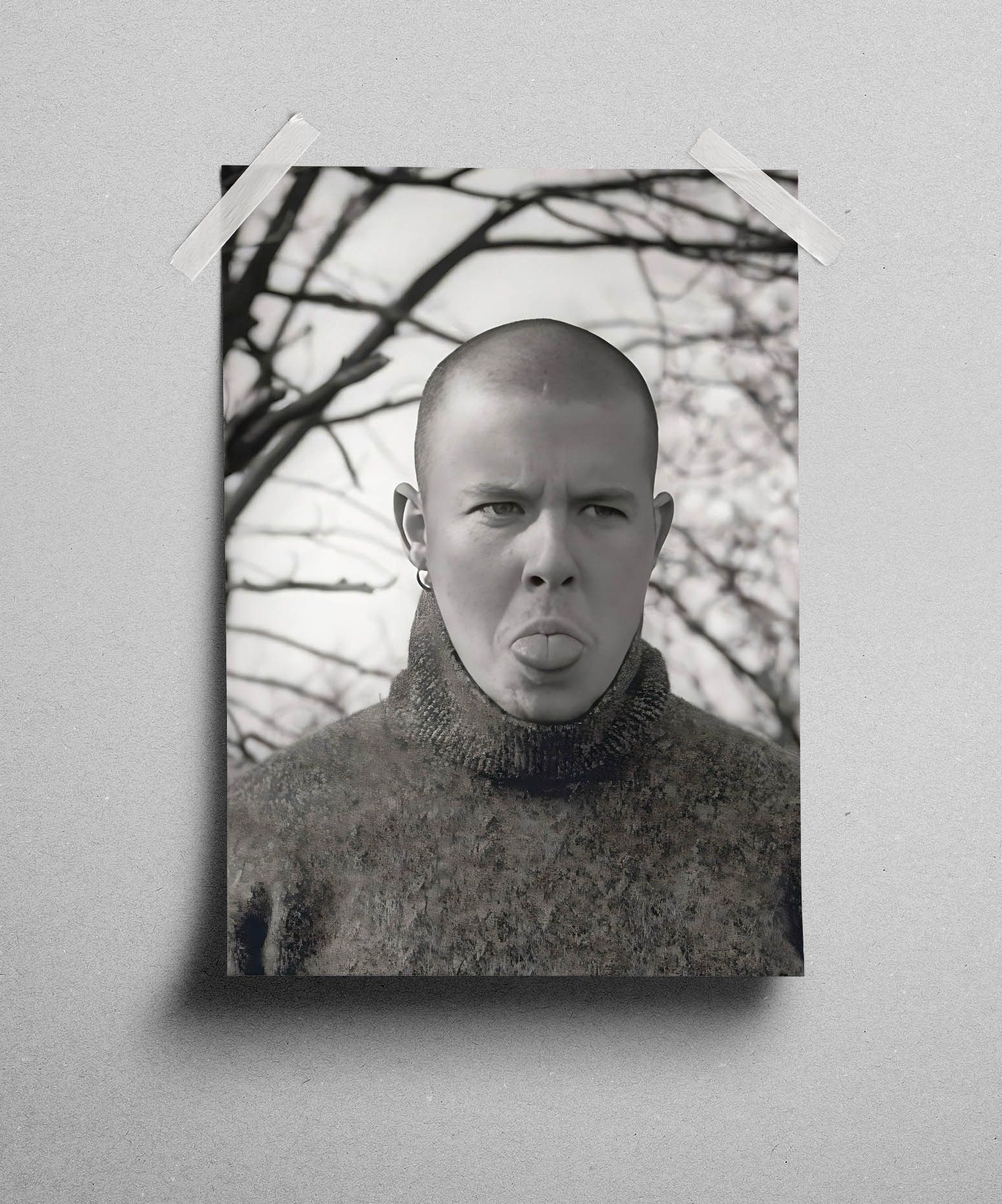 Alexander McQueen Alexander McQueen Poster Gift Vintage Book Merch Music Size ONE SIZE - 3 Thumbnail
