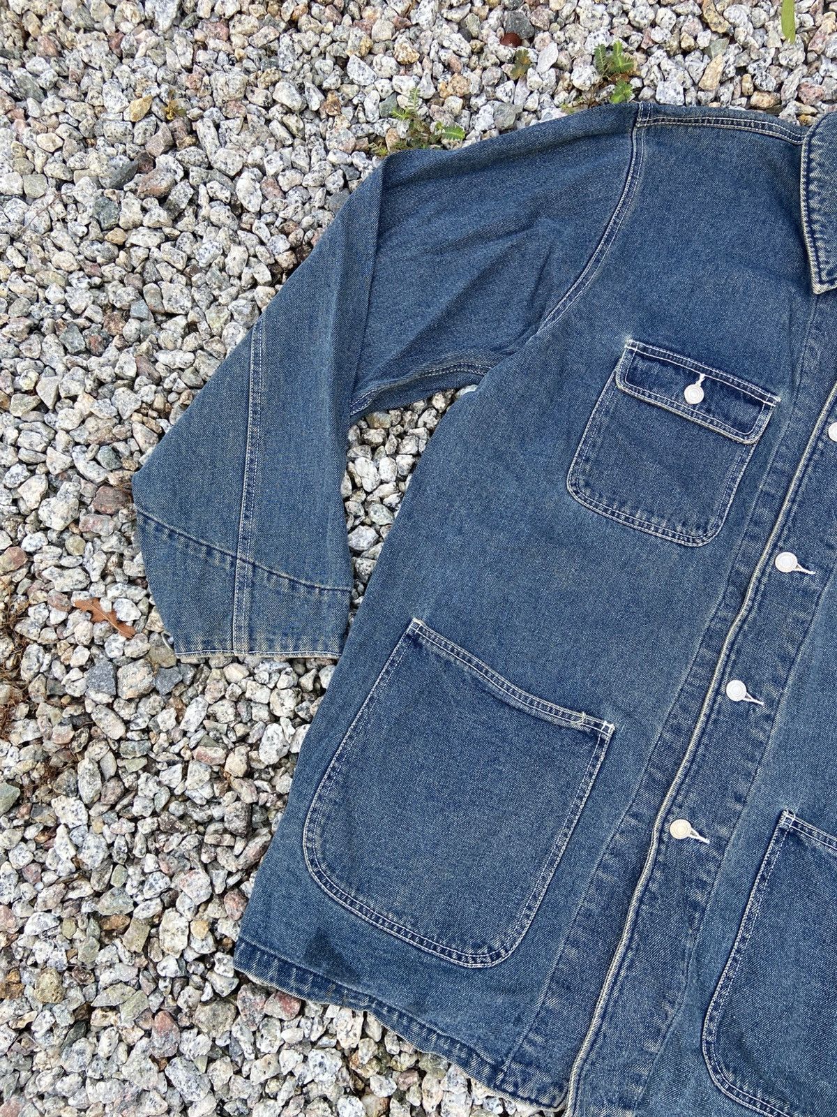 Jean UP START DENIM JEAN CHORE JACKET Size US L / EU 52-54 / 3 - 4 Thumbnail