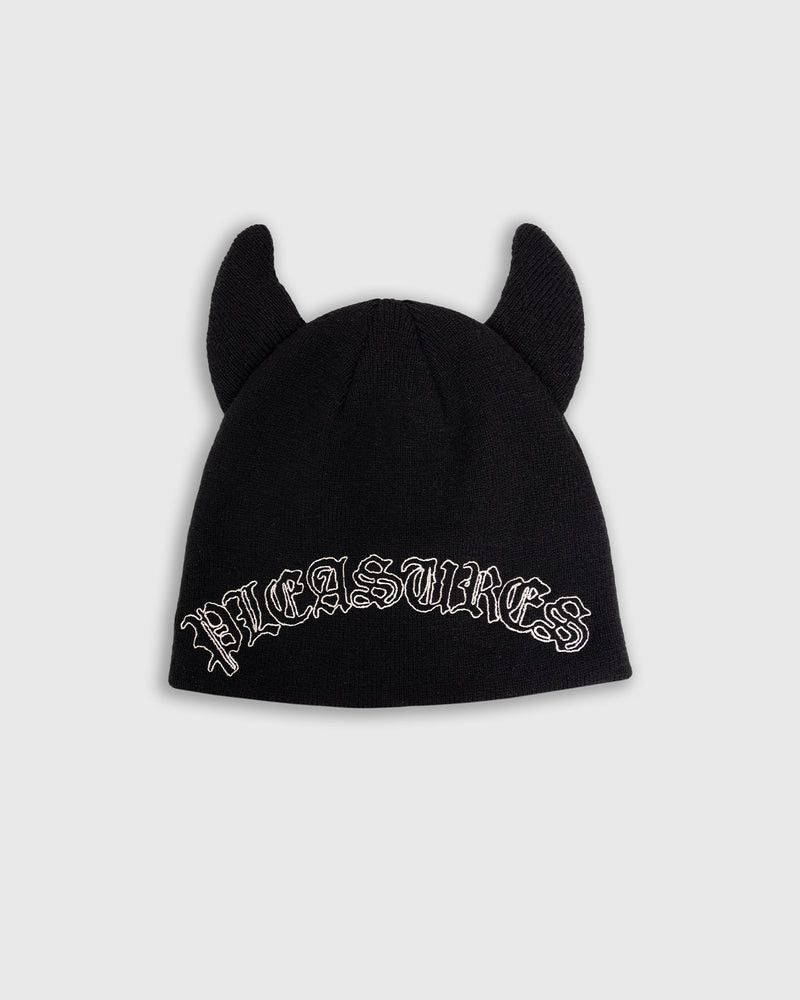 Pleasures Pleasures Horns Skully Beanie Size ONE SIZE - 1 Preview