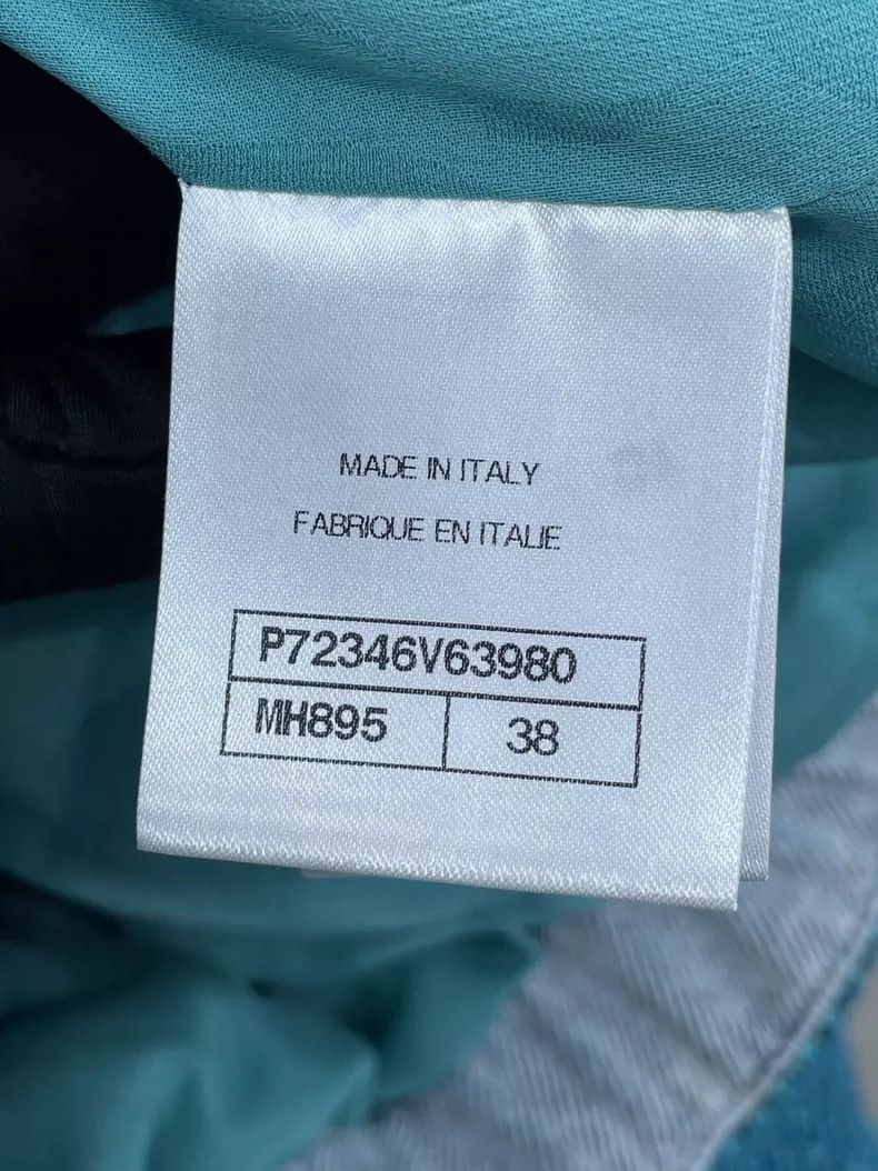 Chanel Chanel 22P tweed denim stitching jacket 2504-Nextarrow Size XS / US 0-2 / IT 36-38 - 6 Thumbnail