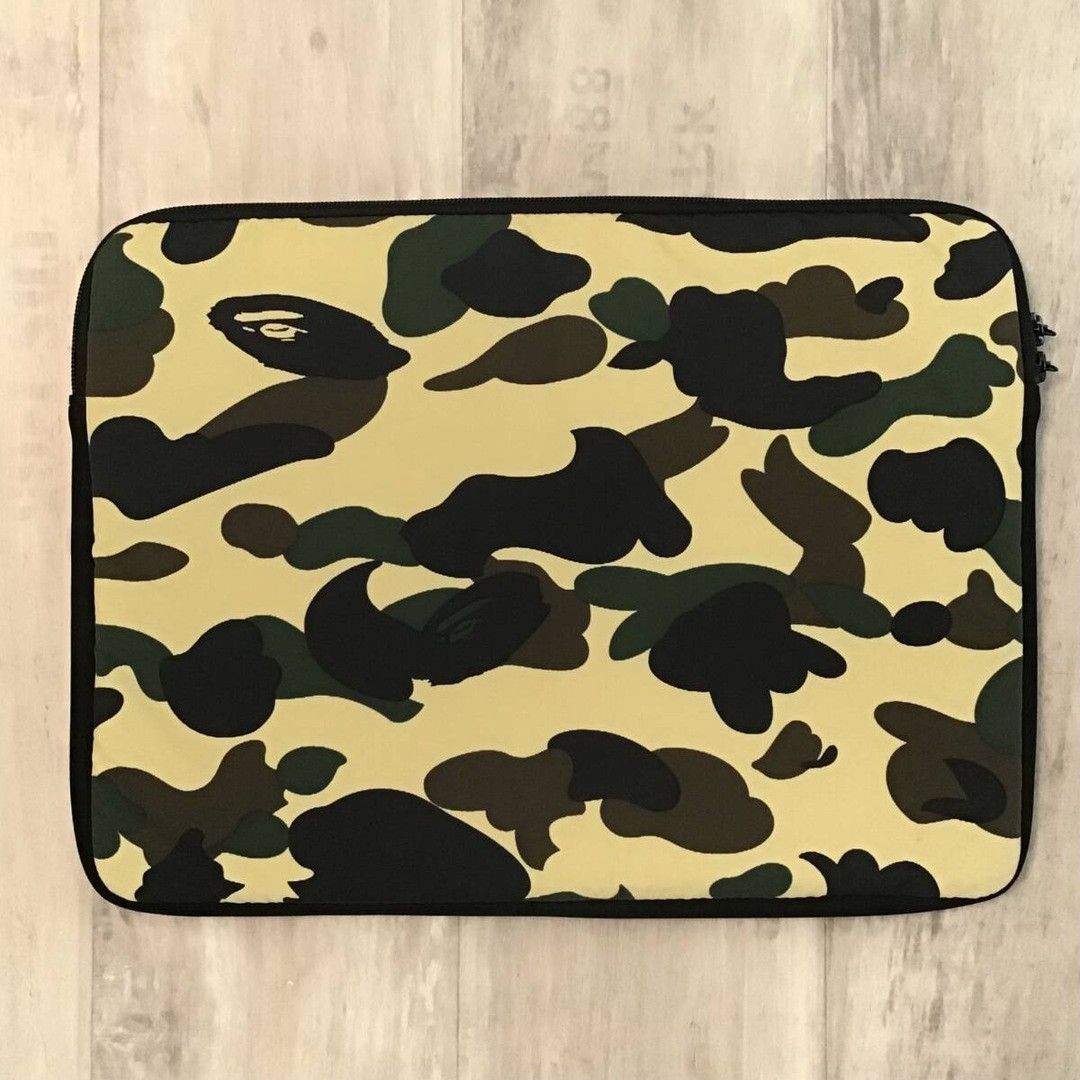 Bape BAPE 15 inch PC case 1ST CAMO yellow a bathing ape Size ONE SIZE - 2 Thumbnail