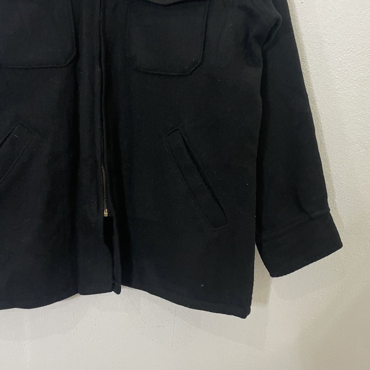 Vintage Vintage 90s Melton Out-wear Jacket Size US L / EU 52-54 / 3 - 2 Thumbnail