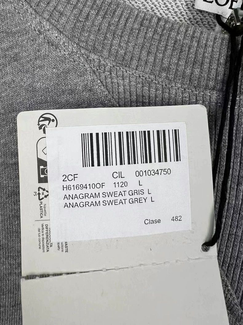 Loewe LOEWE Embroidered LOGO hoodie Size L / US 10 / IT 46 - 6 Thumbnail