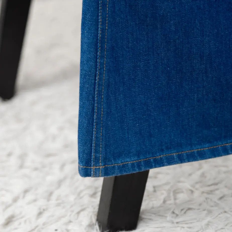Gucci o1la5ras0526 Denim Mini Skirt With Web Belt in Blue Size 27" / US 4 / IT 40 - 4 Thumbnail
