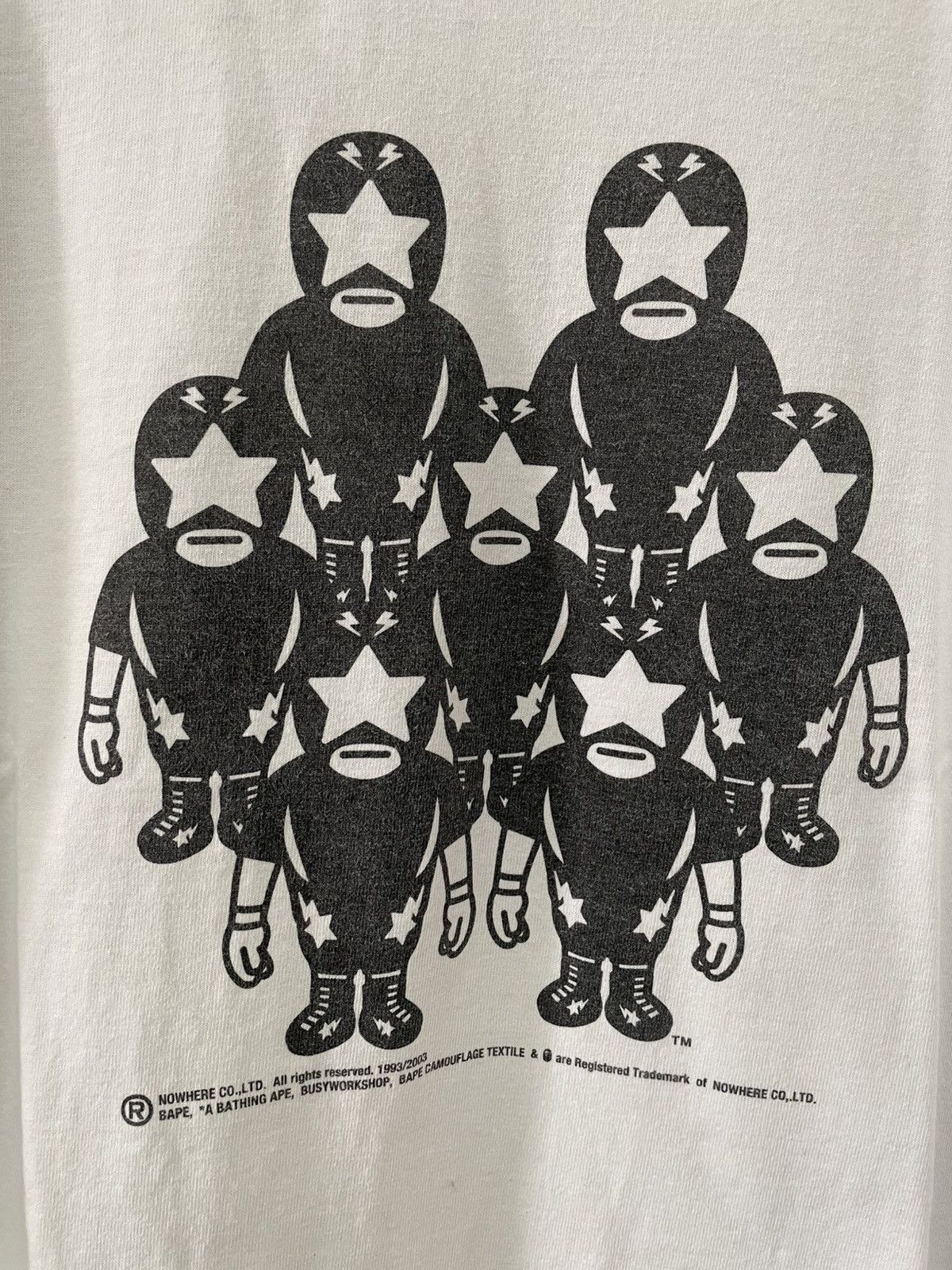 Bape Final Drop‼️ Vintage BAPE x Prowrestling Tour Bathing Ape Size US L / EU 52-54 / 3 - 4 Thumbnail
