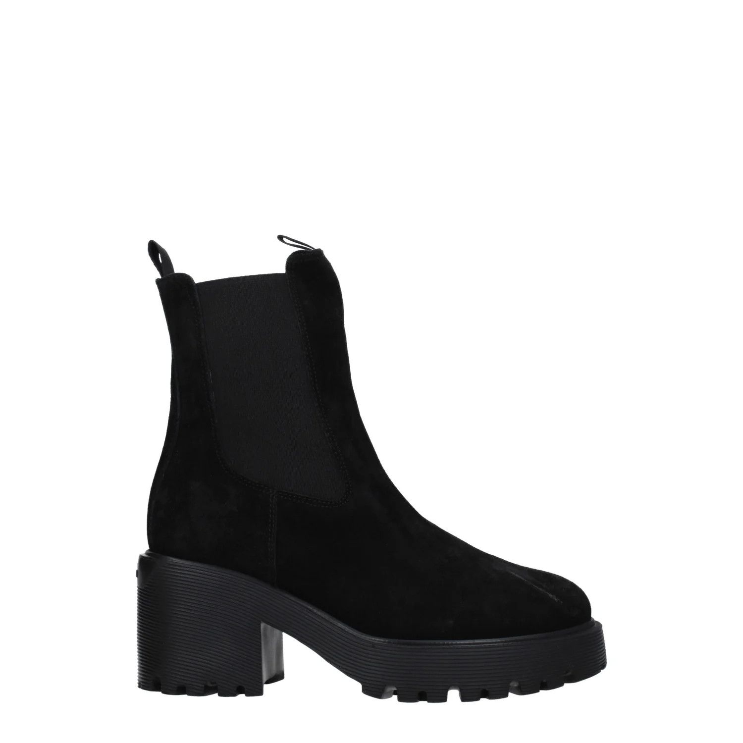 Hogan ob1o1e1124 Suede Ankle Boots in Black Size US 5 / IT 35 - 1 Thumbnail