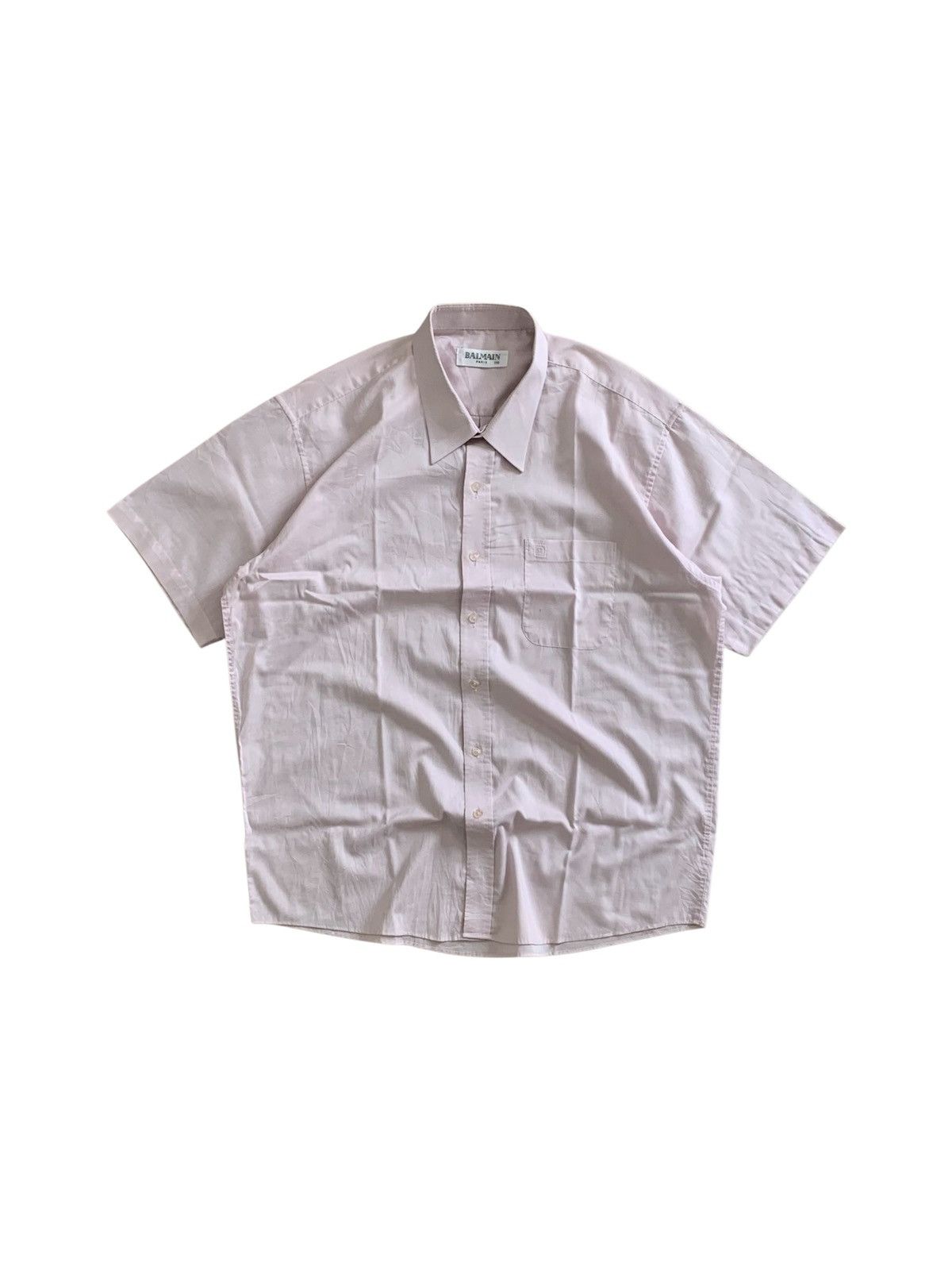 Balmain Balmain Paris Button Up Shirt Size US XL / EU 56 / 4 - 1 Thumbnail