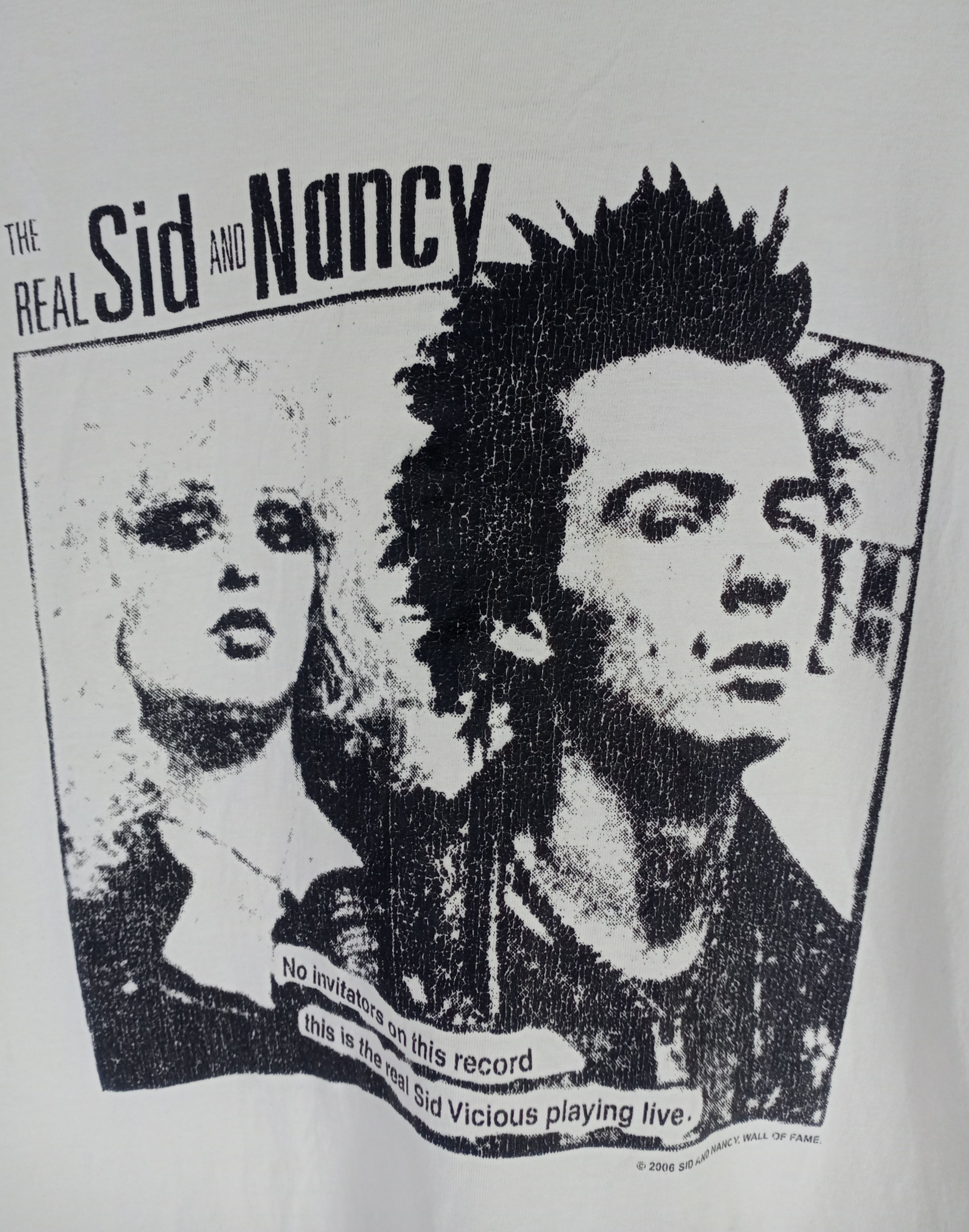 Band Tees Vintage Sid and Nancy SID VICIOUS Tshirt Sex Pistols Band Size US S / EU 44-46 / 1 - 4 Thumbnail
