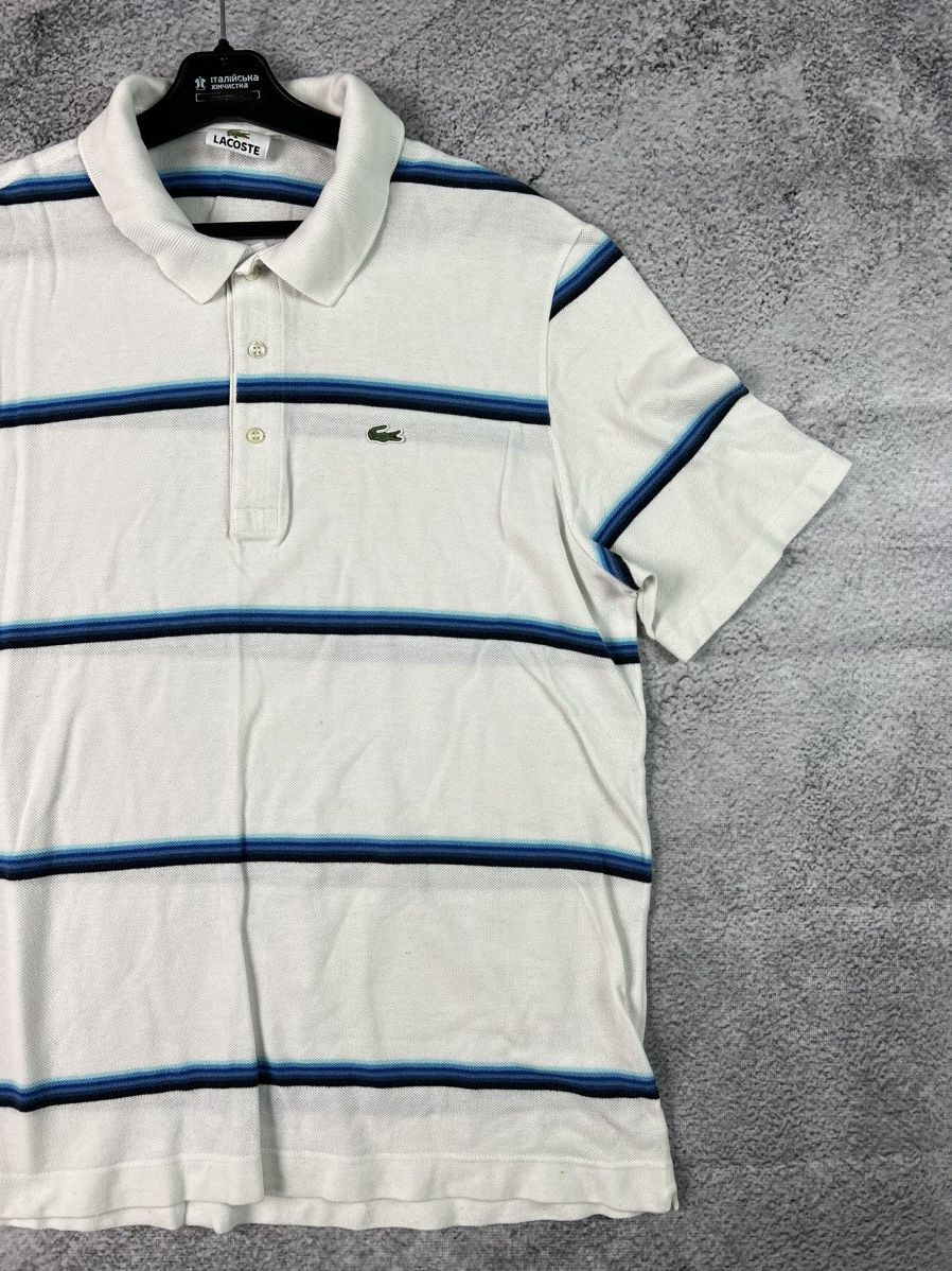 Lacoste × Vintage Vintage Lacoste polo T-shirt Size US L / EU 52-54 / 3 - 3 Thumbnail