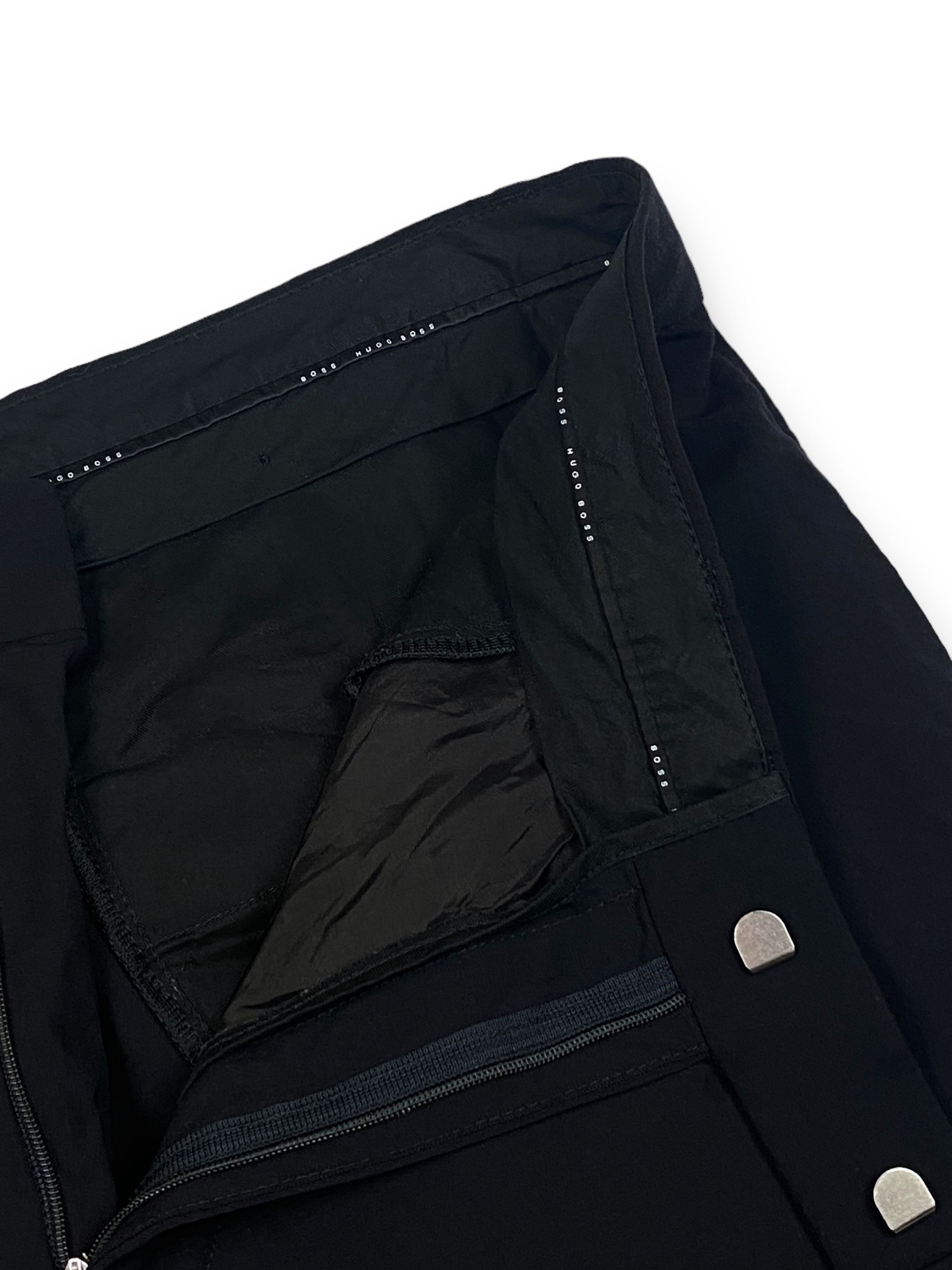 Hugo Boss Vintage HUGO BOSS Black Formal Suit Pants M747 Size US 35 - 6 Thumbnail