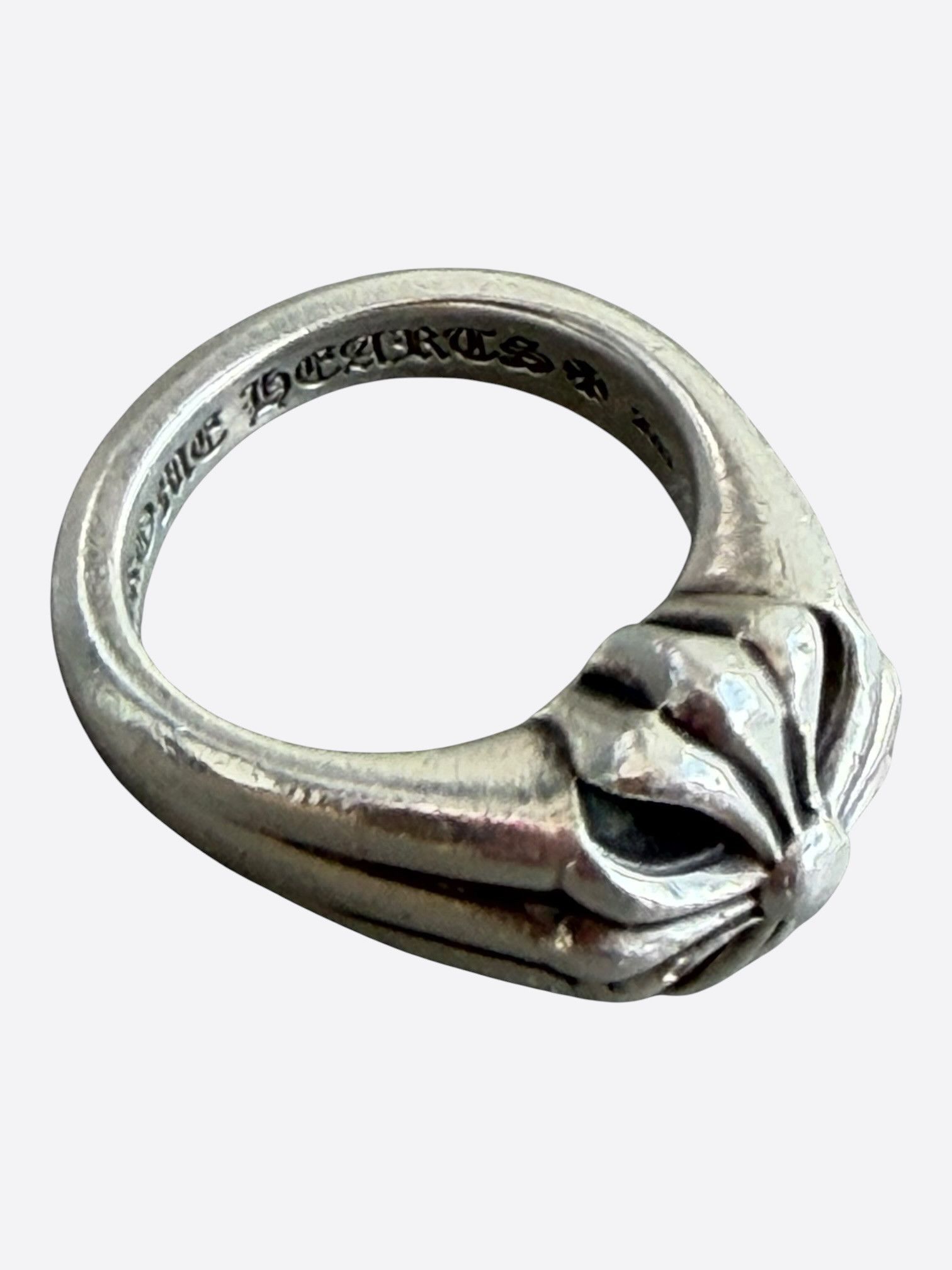 Chrome Hearts Chrome Hearts Silver CH Plus Ring Size ONE SIZE - 2 Thumbnail