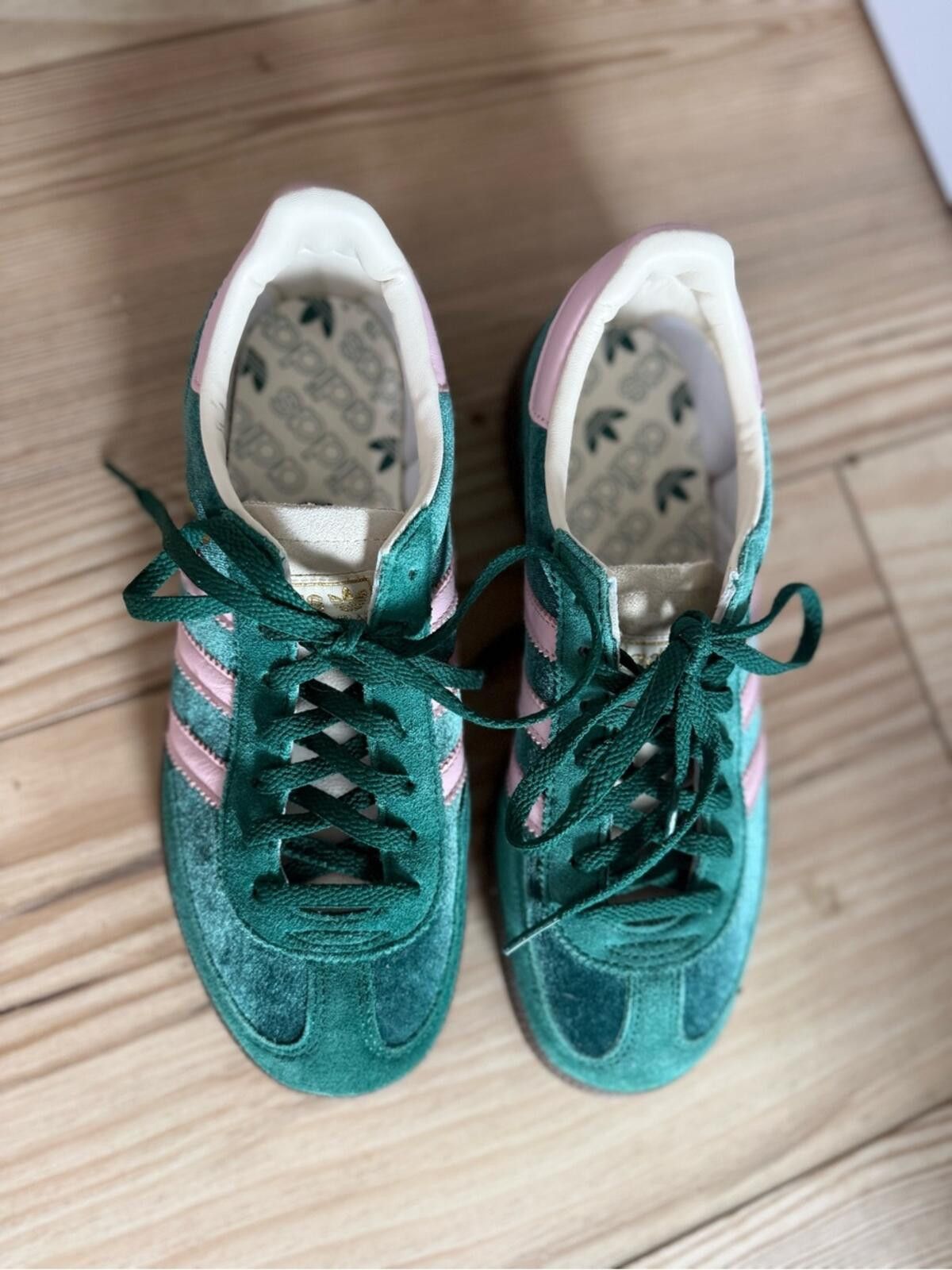 Adidas adidas Teal and Pink Suede Sneakers Size US 7 / IT 37 - 5 Thumbnail