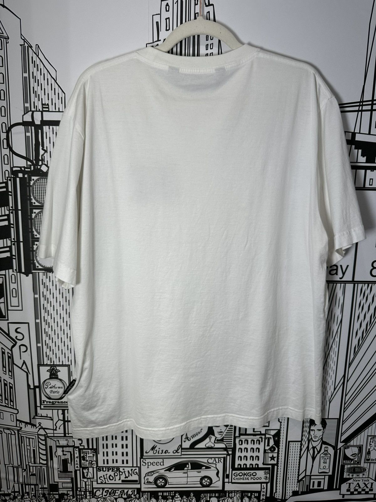 Palm Angels Palm Angels Monogram T-Shirt Large White Size US L / EU 52-54 / 3 - 3 Thumbnail