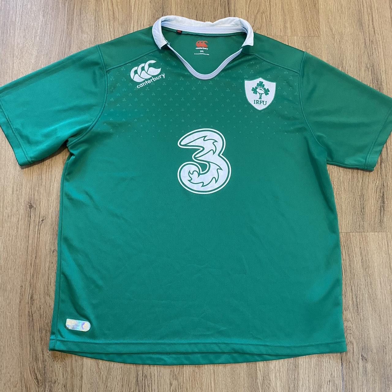 Canterbury of New Zealand Ireland Rugby Canterbury Shirt irish Size US XXL / EU 58 / 5 - 1 Thumbnail