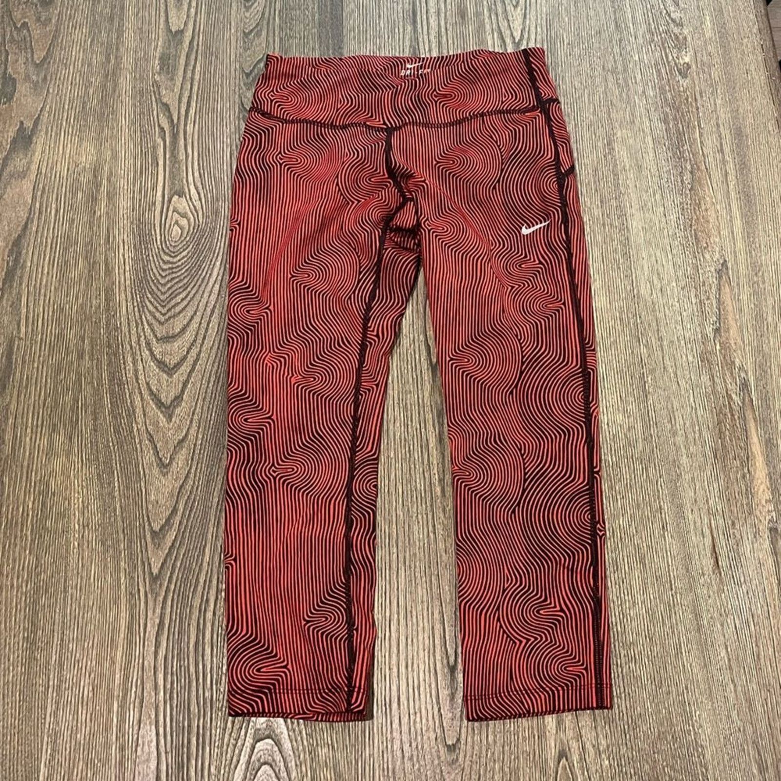 Nike Nike Dri-Fit Zen Epic Running Cropped Leggings Mid-Rise M Size 28" / US 6 / IT 42 - 1 Thumbnail