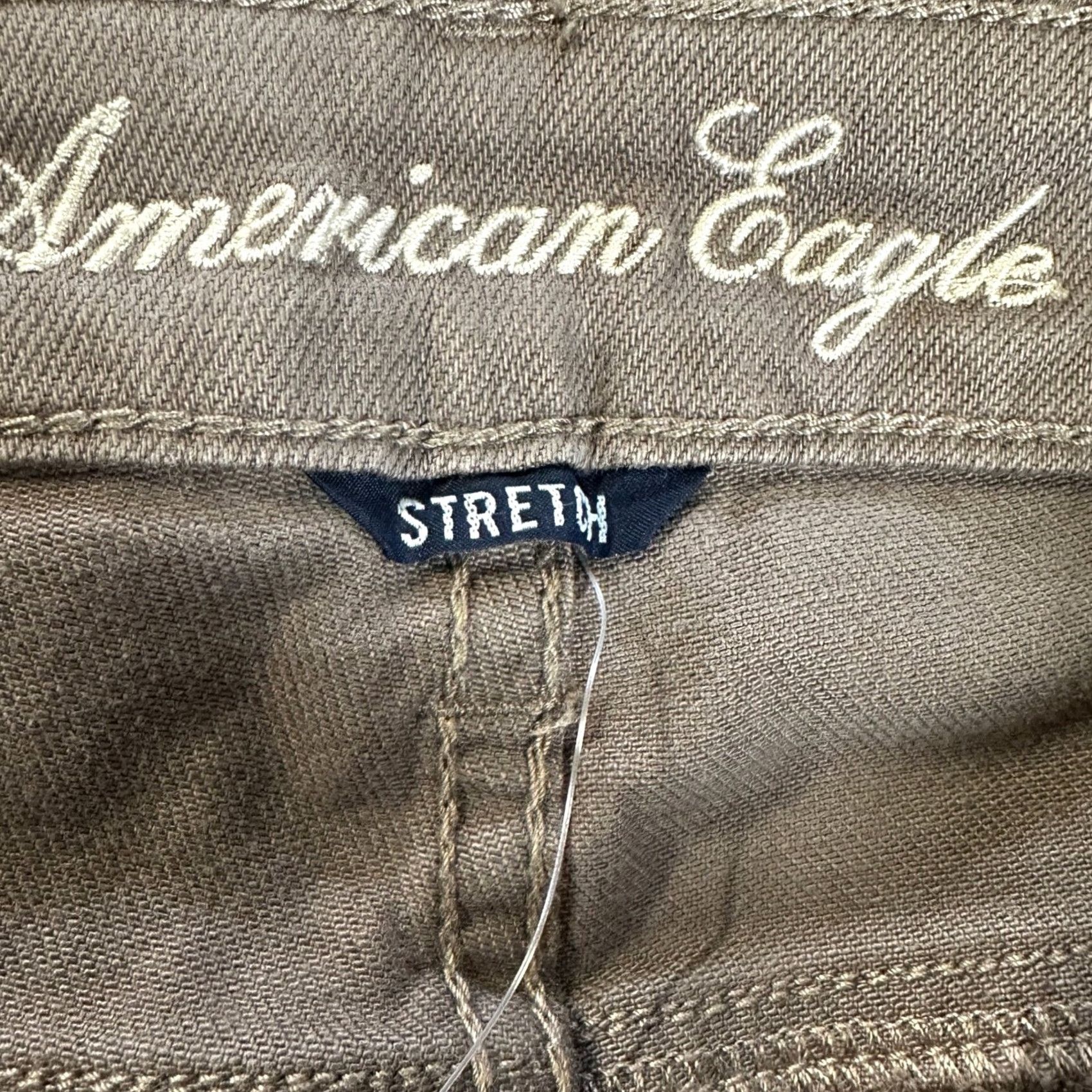 American Eagle Outfitters American Eagle Outfitters Womens Skinny Jeans 8 Tan Straight Stretch Denim NEW Women's Jeans 8 Tan Stretch Denim Slim Straight Inseam 30 Size 30" / US 8 / IT 44 - 4 Thumbnail