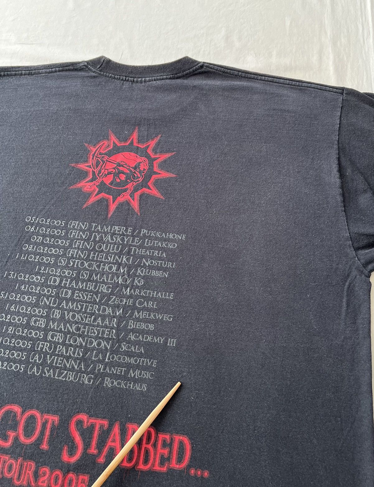 Band Tees Vintage 2005 Soilwork Stabbing the Drama Death Metal Band Size US XL / EU 56 / 4 - 17 Thumbnail