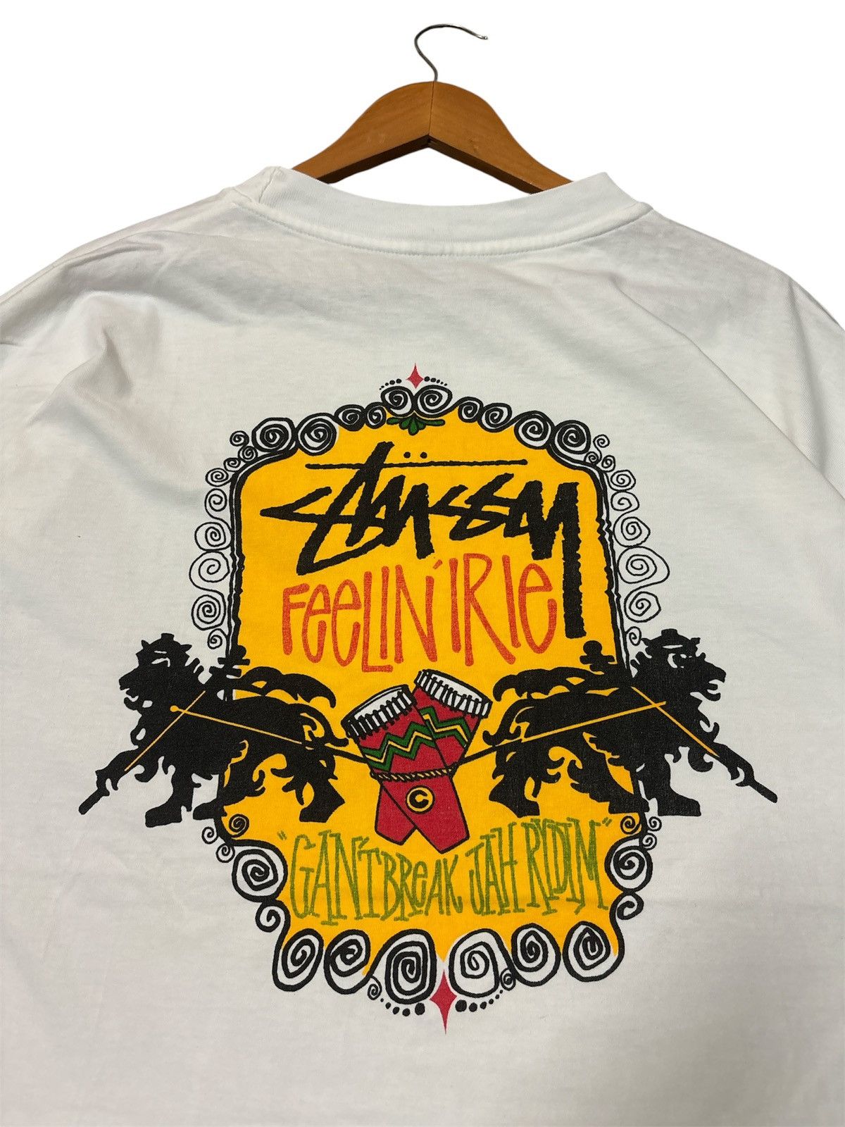 Stussy 💥RARE💥VINTAGE STUSSY FEELIN IRIE LONGSLEEVE 🔥 Size US XL / EU 56 / 4 - 5 Thumbnail