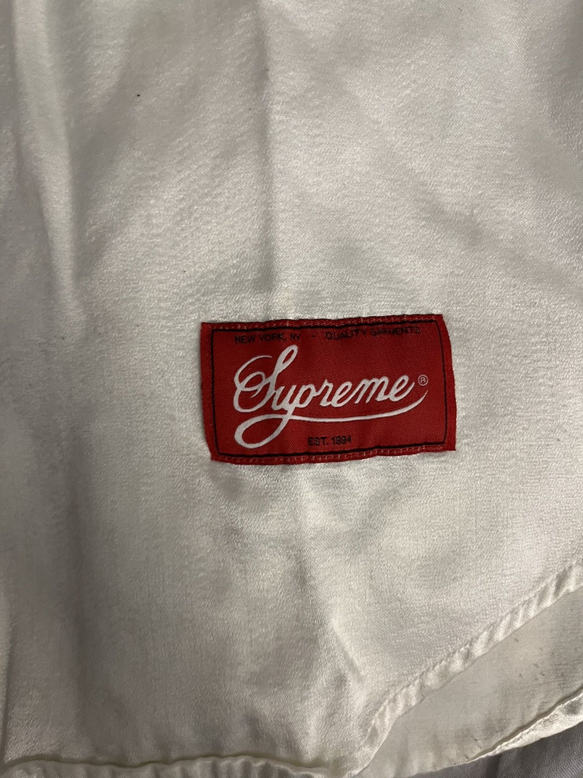 Supreme Supreme Satin Baseball Jersey Size US M / EU 48-50 / 2 - 4 Thumbnail