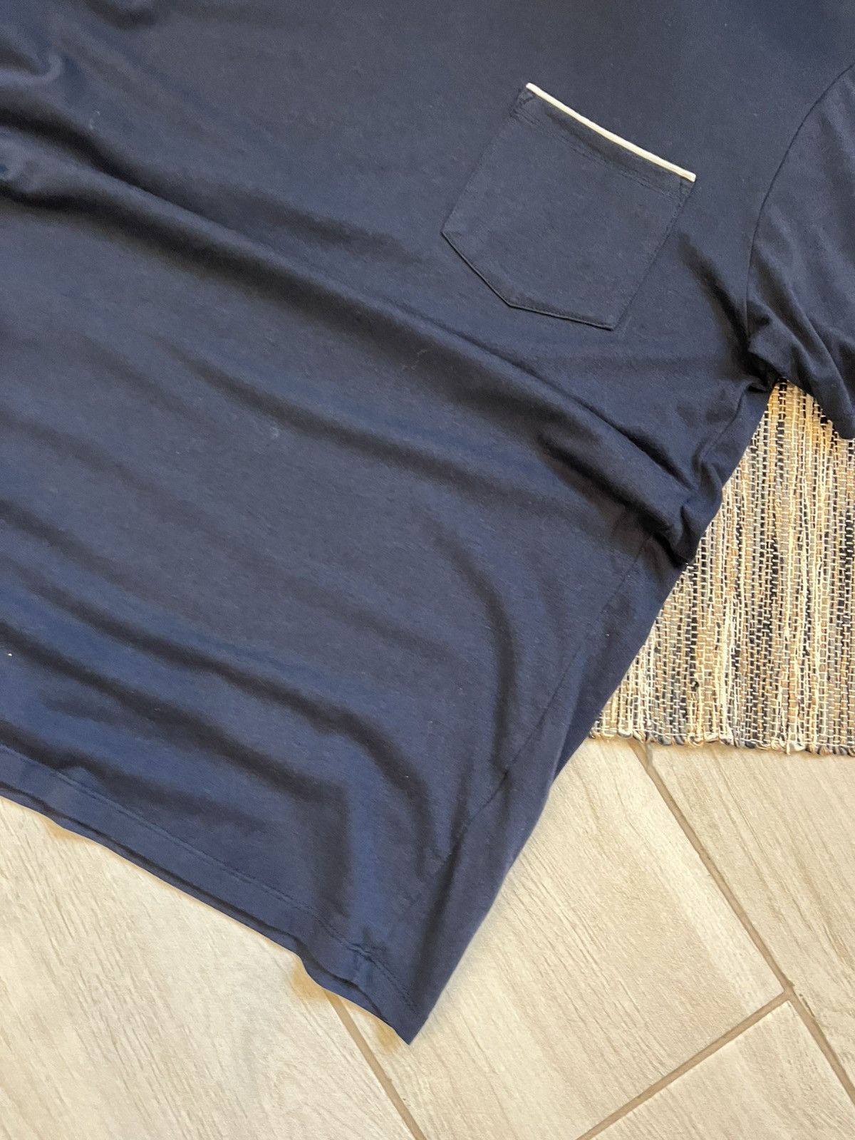 Lacoste × Vintage Lacoste Tshirt Navy Minimalistic tee vintage blue logo Size US S / EU 44-46 / 1 - 5 Thumbnail