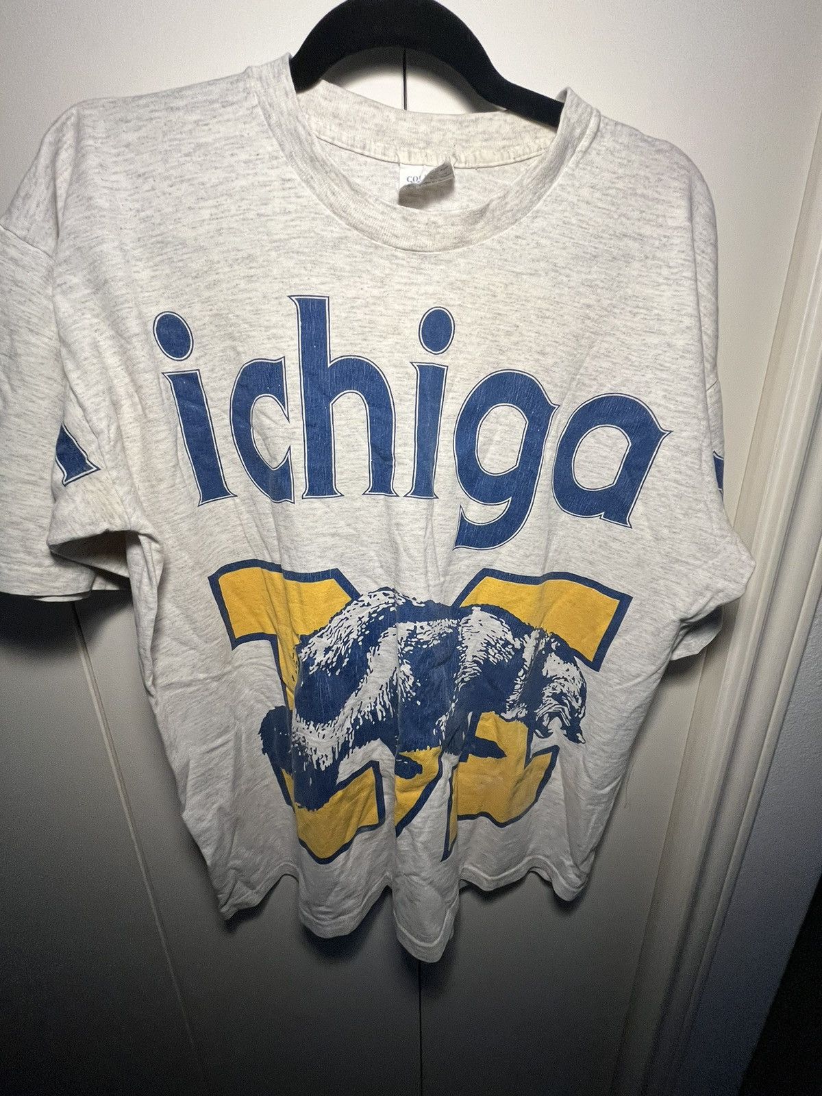 Vintage 1990 University of Michigan Tee Size US XL / EU 56 / 4 - 3 Thumbnail