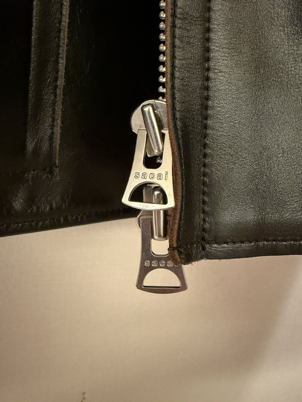 Sacai sacai Studded Leather Jacket – Ultra Limited Size 3 Size US L / EU 52-54 / 3 - 14 Thumbnail