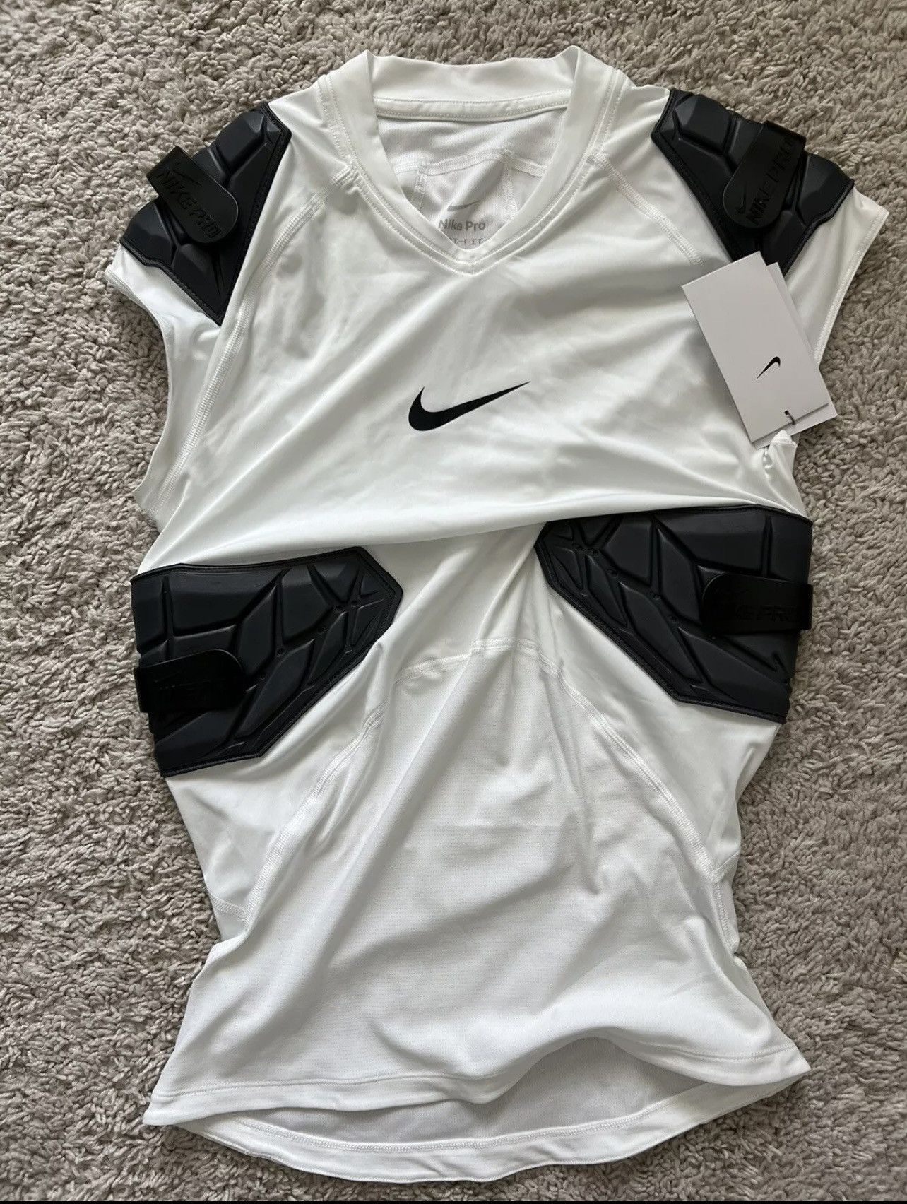 Nike Nike Pro Compression Hyperstrong 4-Pad Football Shirt Size US S / EU 44-46 / 1 - 3 Thumbnail