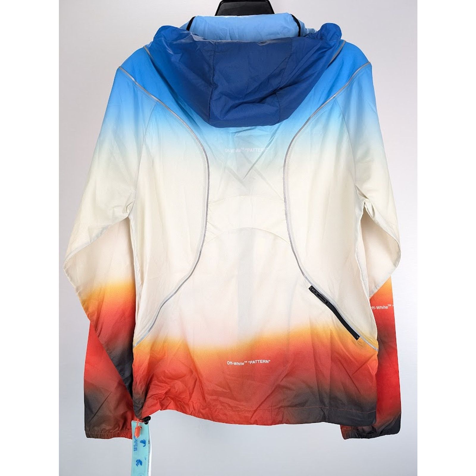 Off-White o1rshd1 ATHL Off Stamp Printed Jacket in Multicolor Size US XL / EU 56 / 4 - 13 Thumbnail
