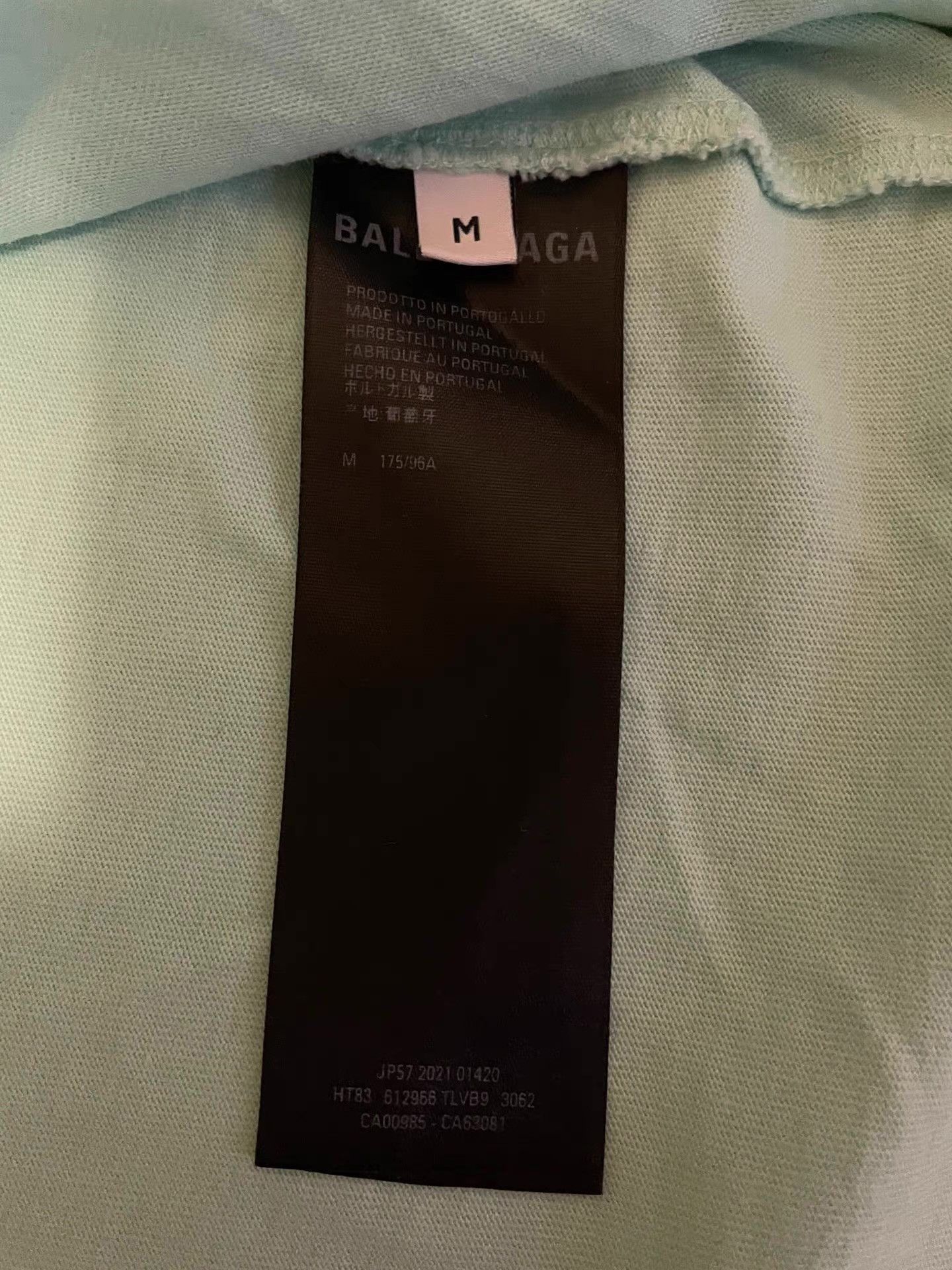 Balenciaga Balenciaga Embroidered Short Sleeve T-shirt, Q4 Size US M / EU 48-50 / 2 - 6 Thumbnail