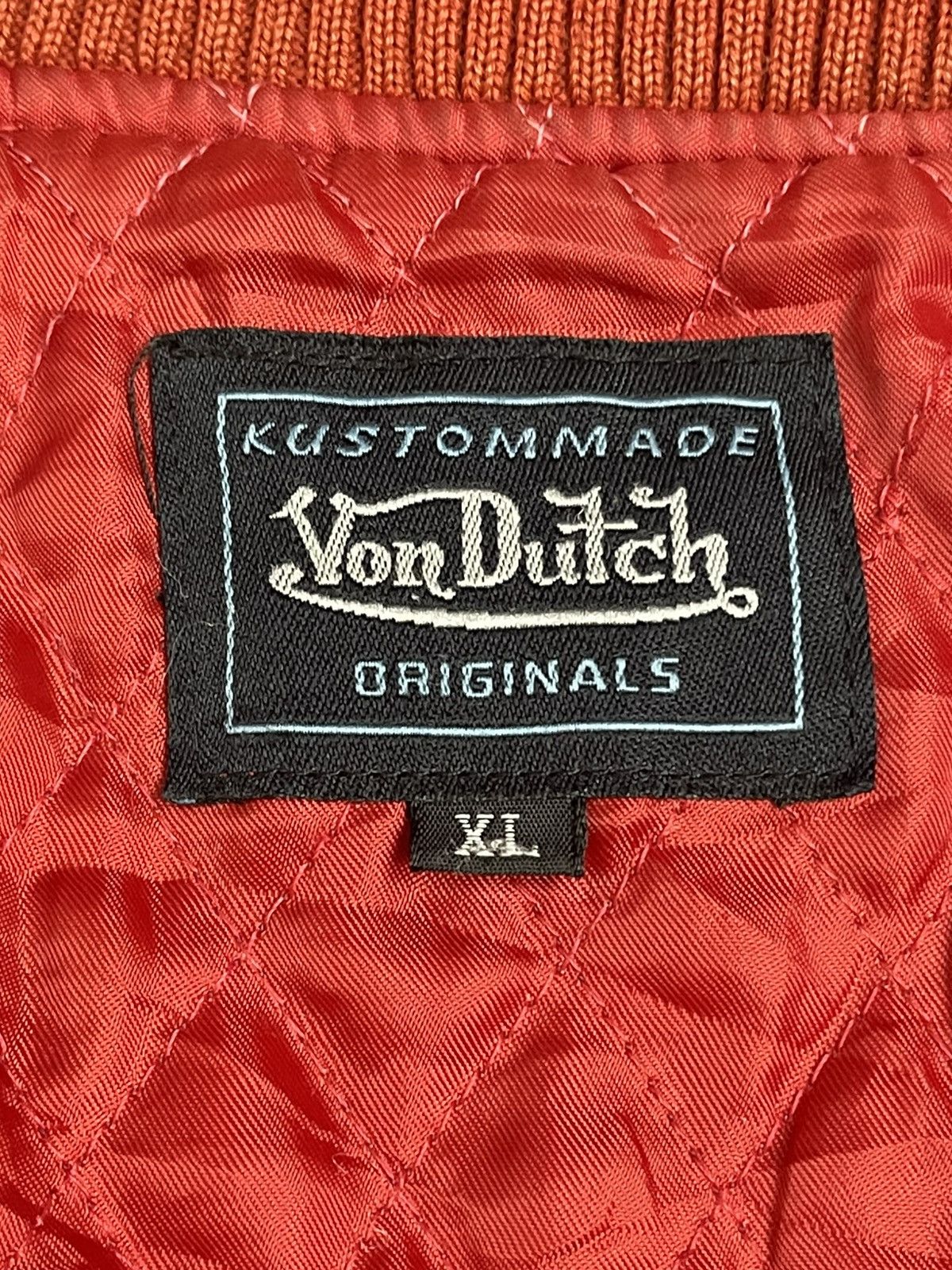 Von Dutch Von Dutch Lambskin/wool Varsity Jacket embroidery Size US XL / EU 56 / 4 - 12 Thumbnail