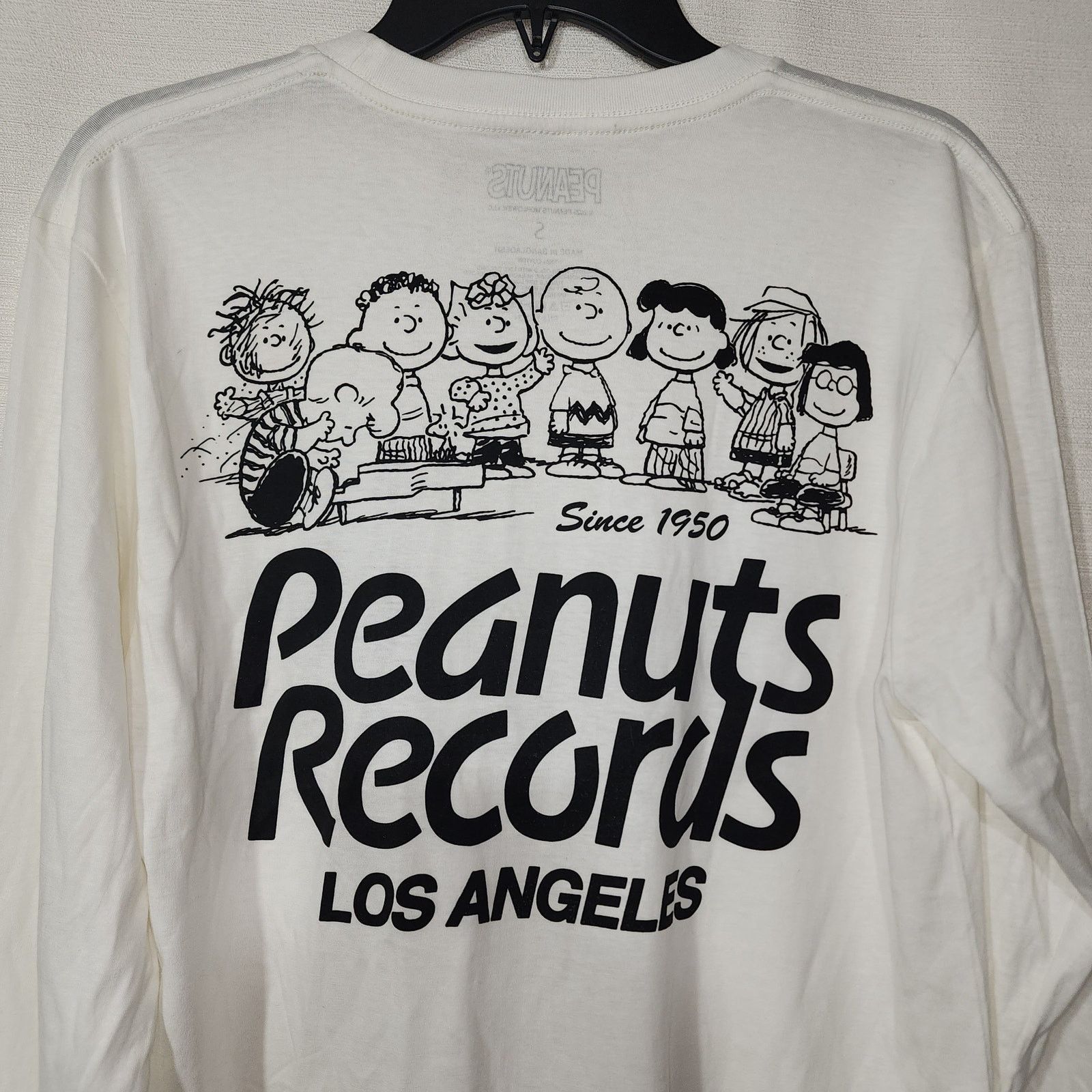 Peanuts Peanuts records Los Angels men's small long sleeve shirt Size US S / EU 44-46 / 1 - 6 Thumbnail