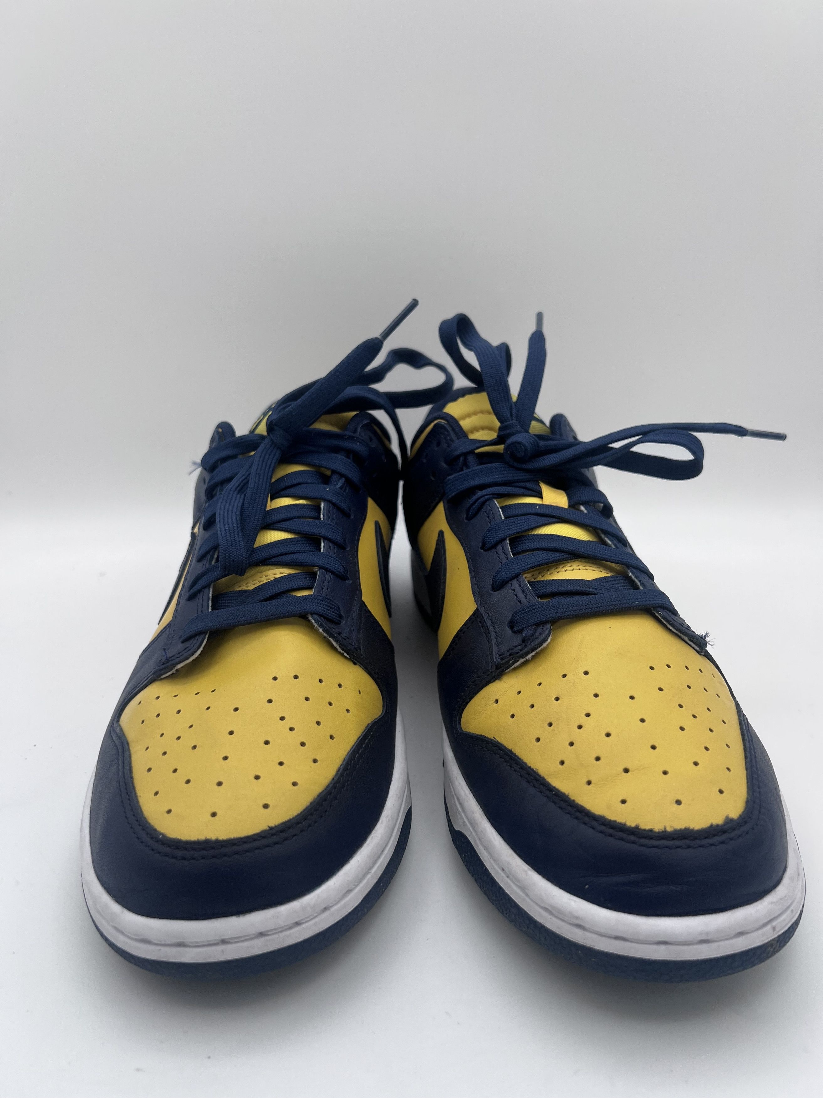 Nike Nike Dunk Low Michigan Varsity Maize Midnight DD1391-700 11 Size US 11 / EU 44 - 4 Thumbnail