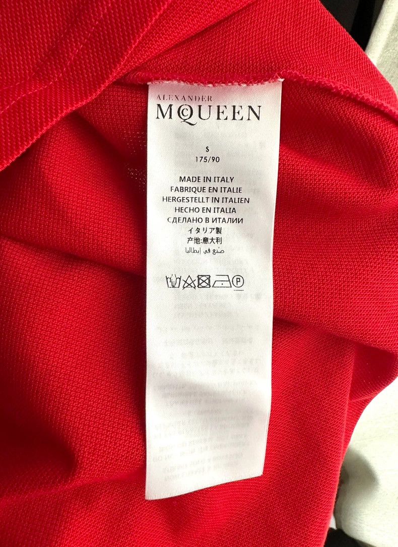 Alexander McQueen Alexander Mcqueen Lead the short sleeves Size US S / EU 44-46 / 1 - 6 Thumbnail